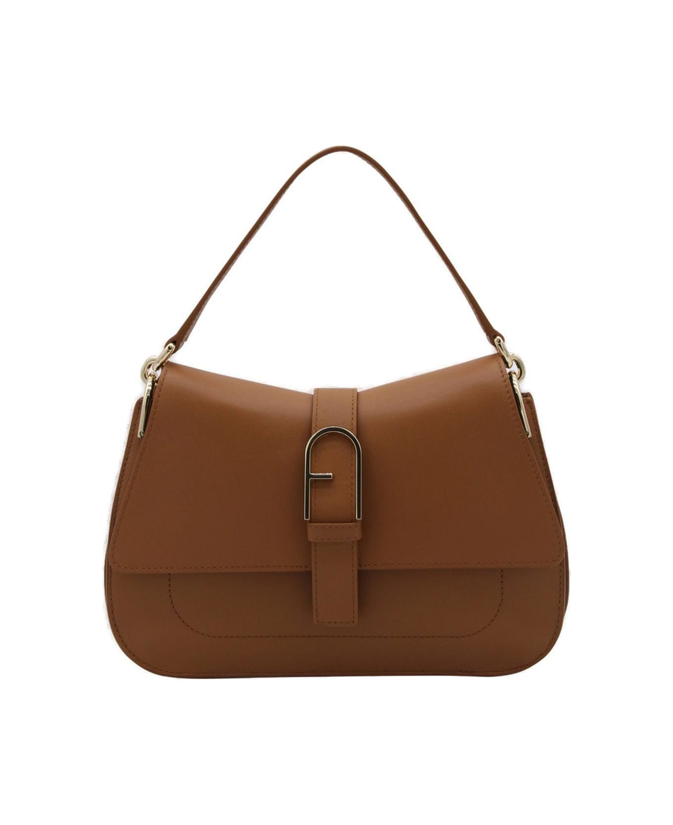 Furla Flow Handbag - Brandy