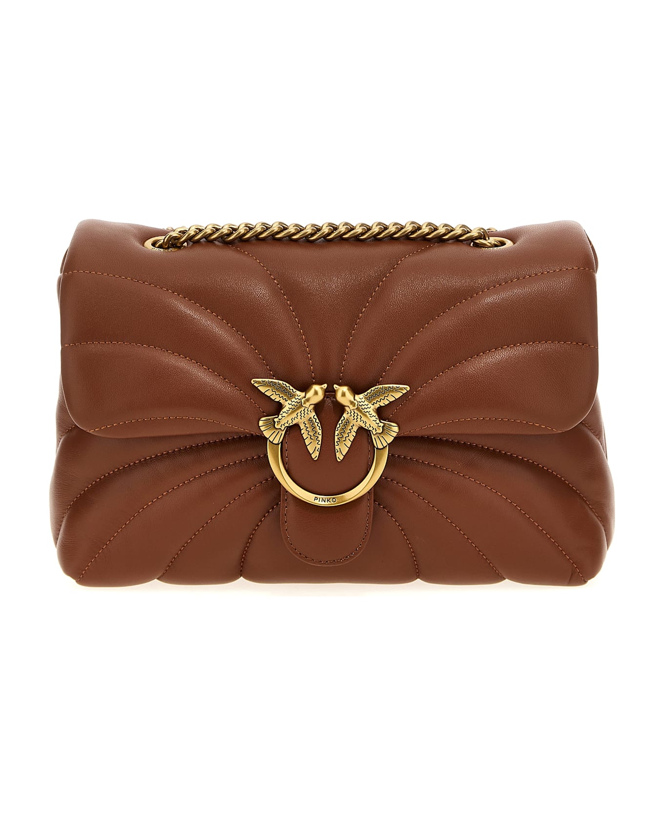 Pinko 
love Puff Classic
 Crossbody Bag - Brown