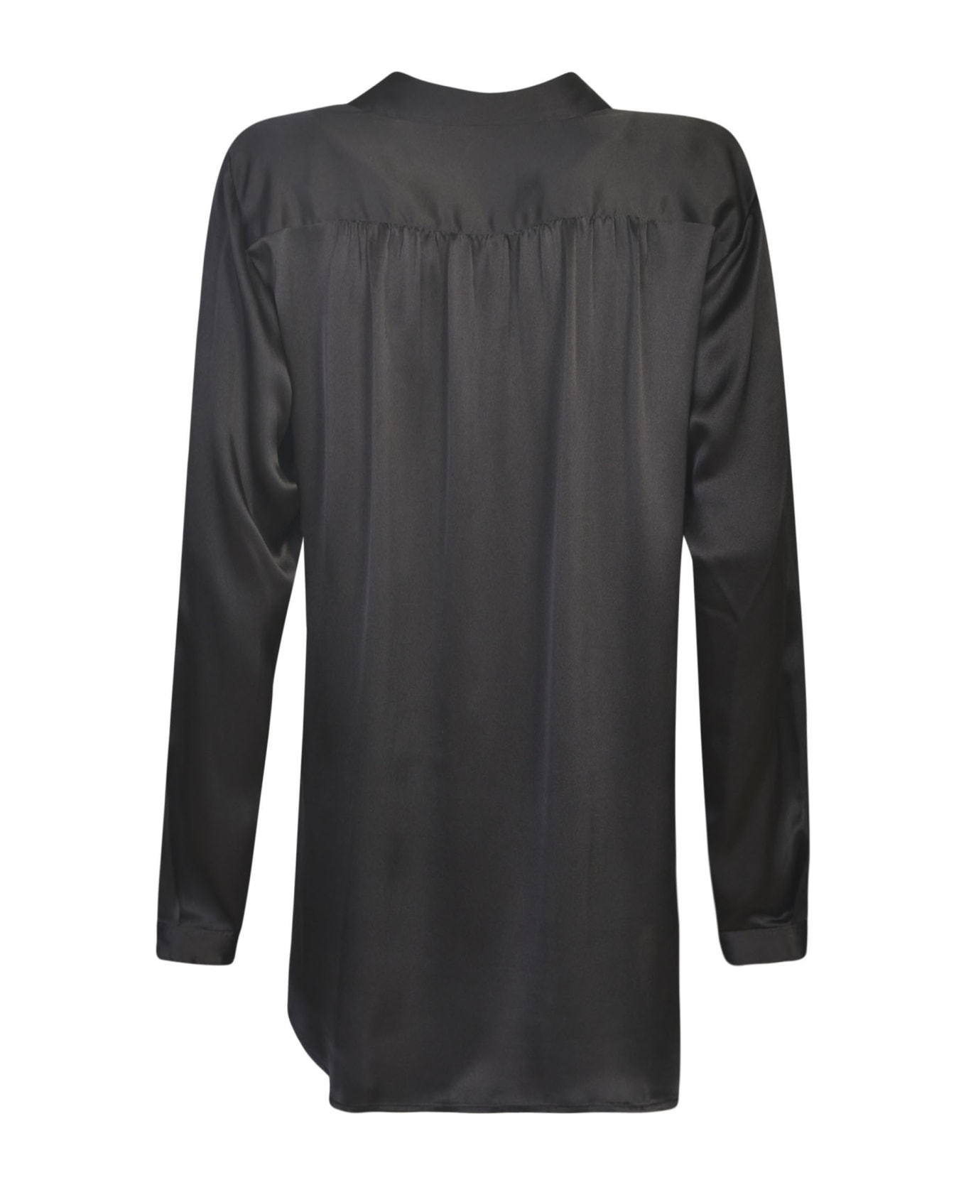 Parosh Long-sleeved Shirt - Black
