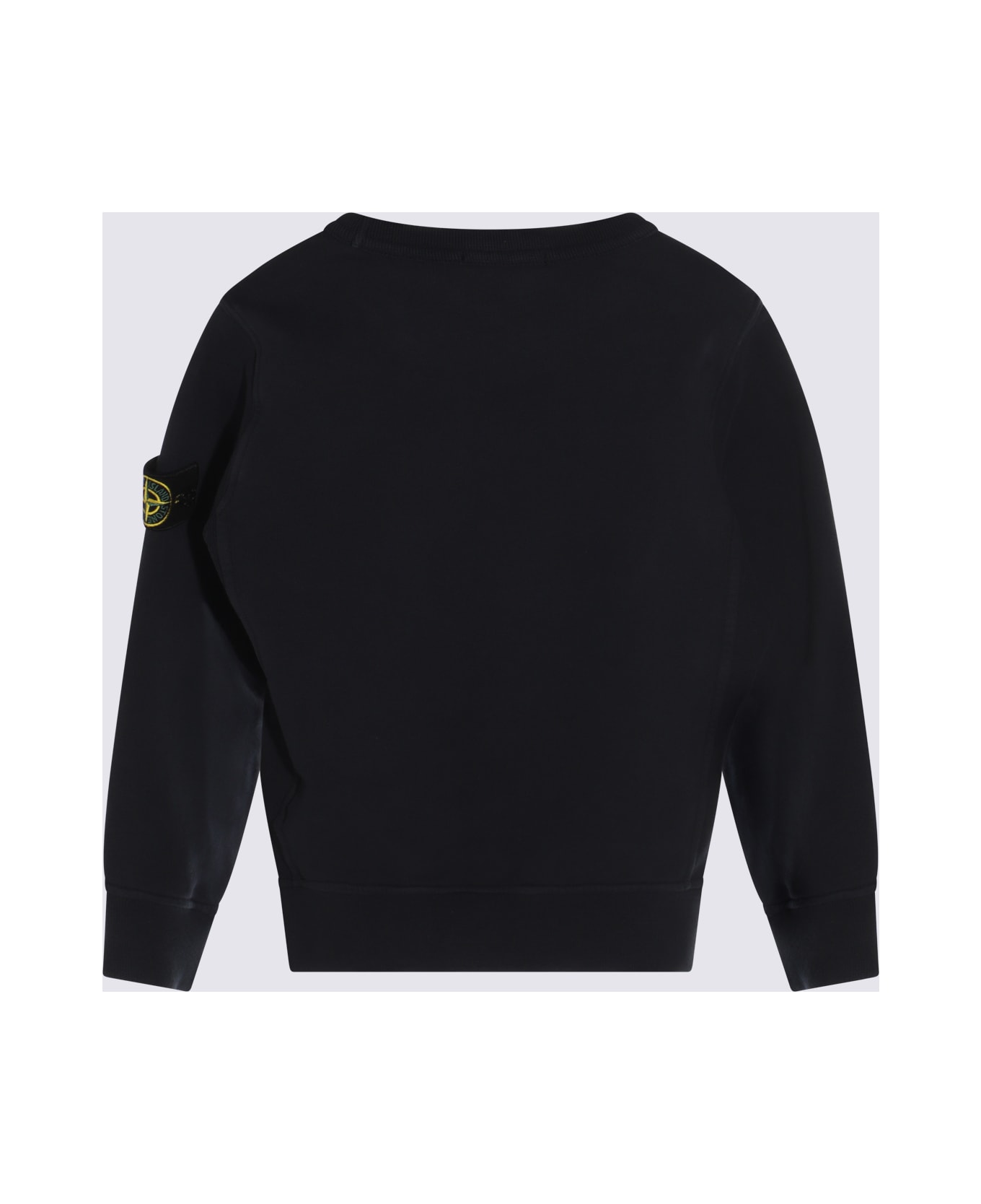 Stone Island Dark Blue Cotton Sweatshirt - Blue