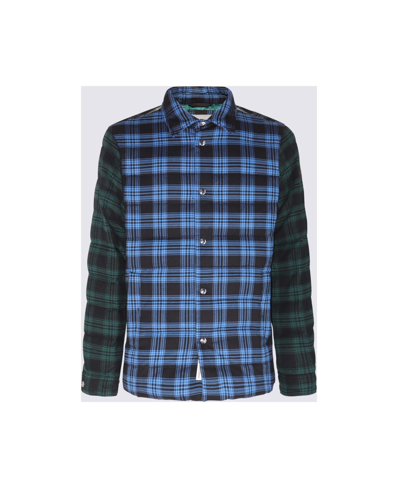 Woolrich Multicolour Cotton Jacket - PATCHWORK BLUE