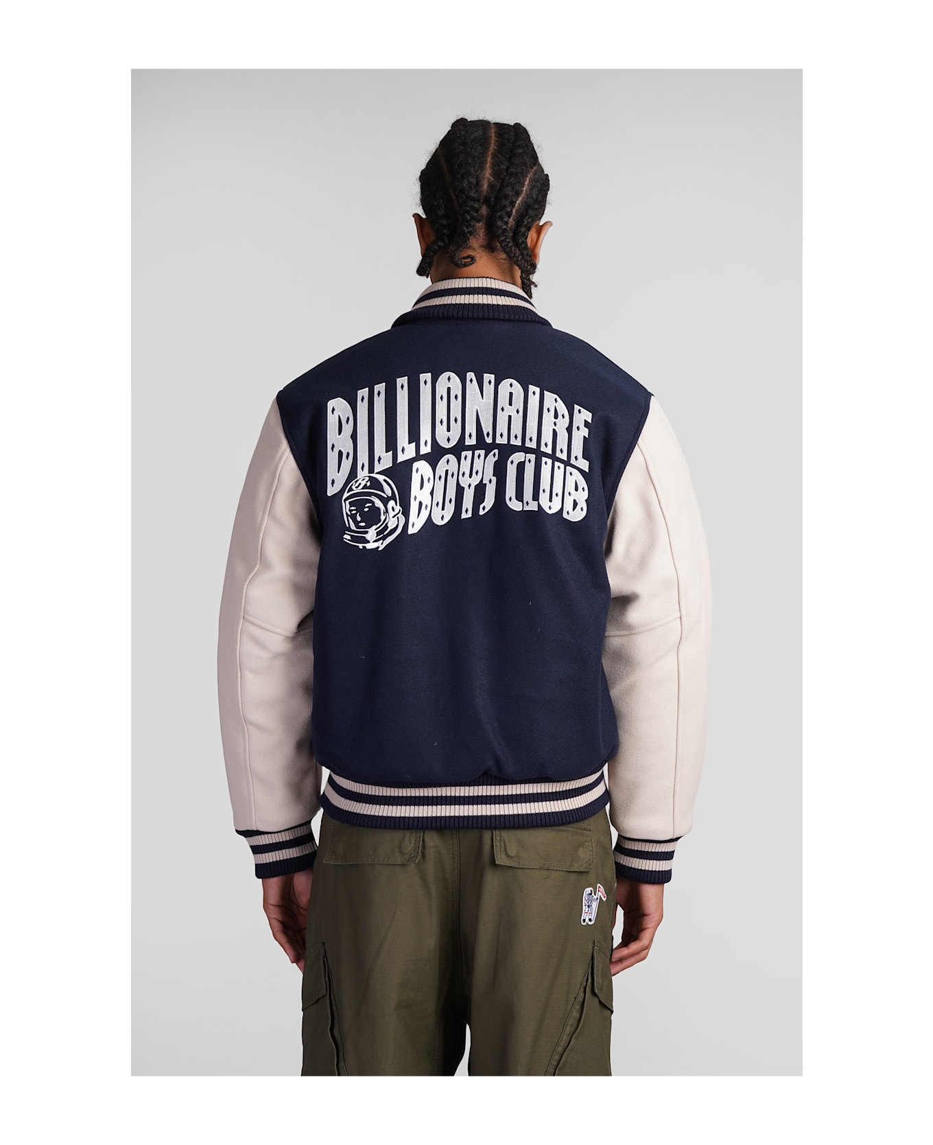 Billionaire Boys Club Bomber In Blue Polyester - blue