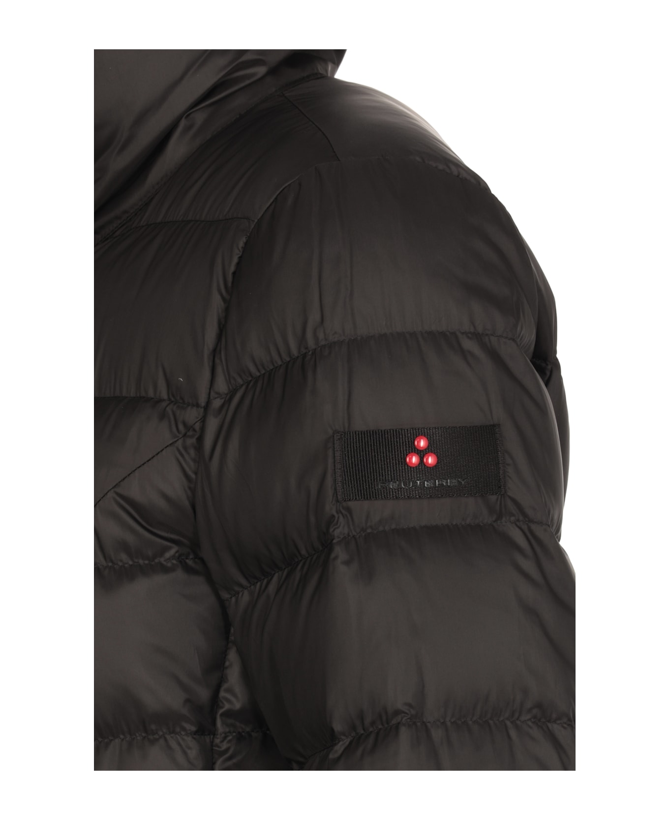 Peuterey Quilted Down Jacket - Black ダウンジャケット