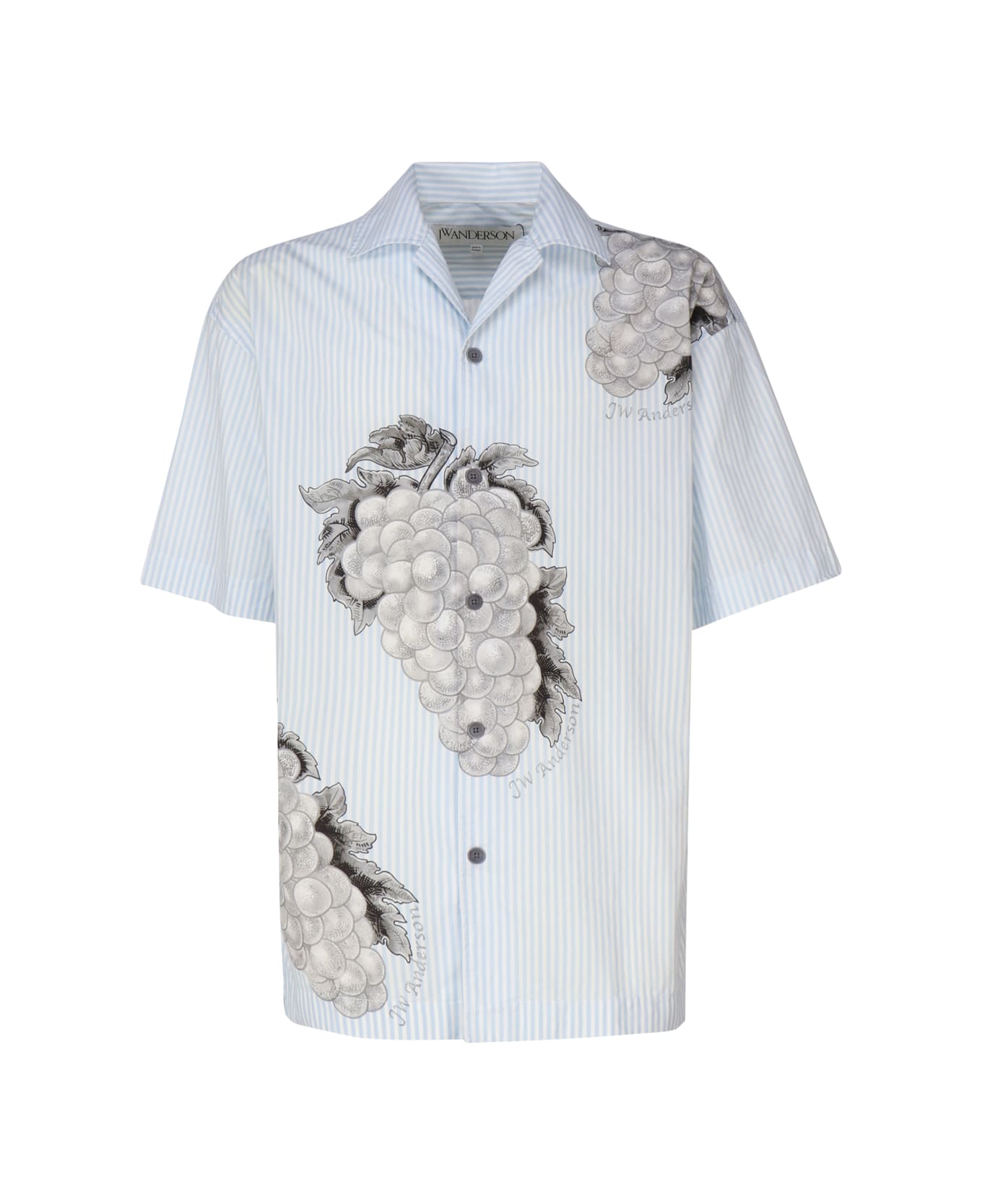 J.W. Anderson Shirt With Print - Light blue シャツ