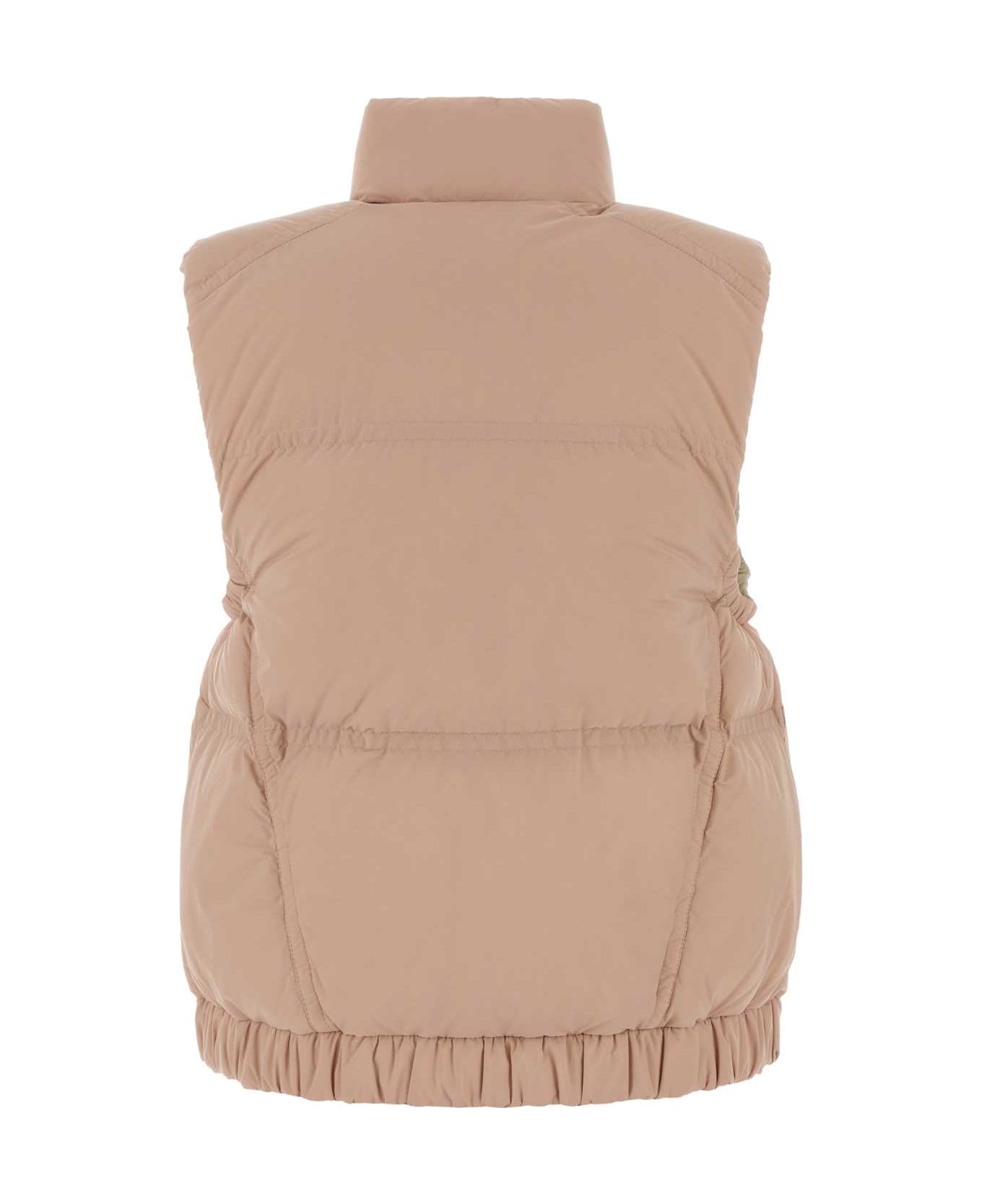 Moncler Grenoble Pink Nylon Baise Down Jacket - 51U