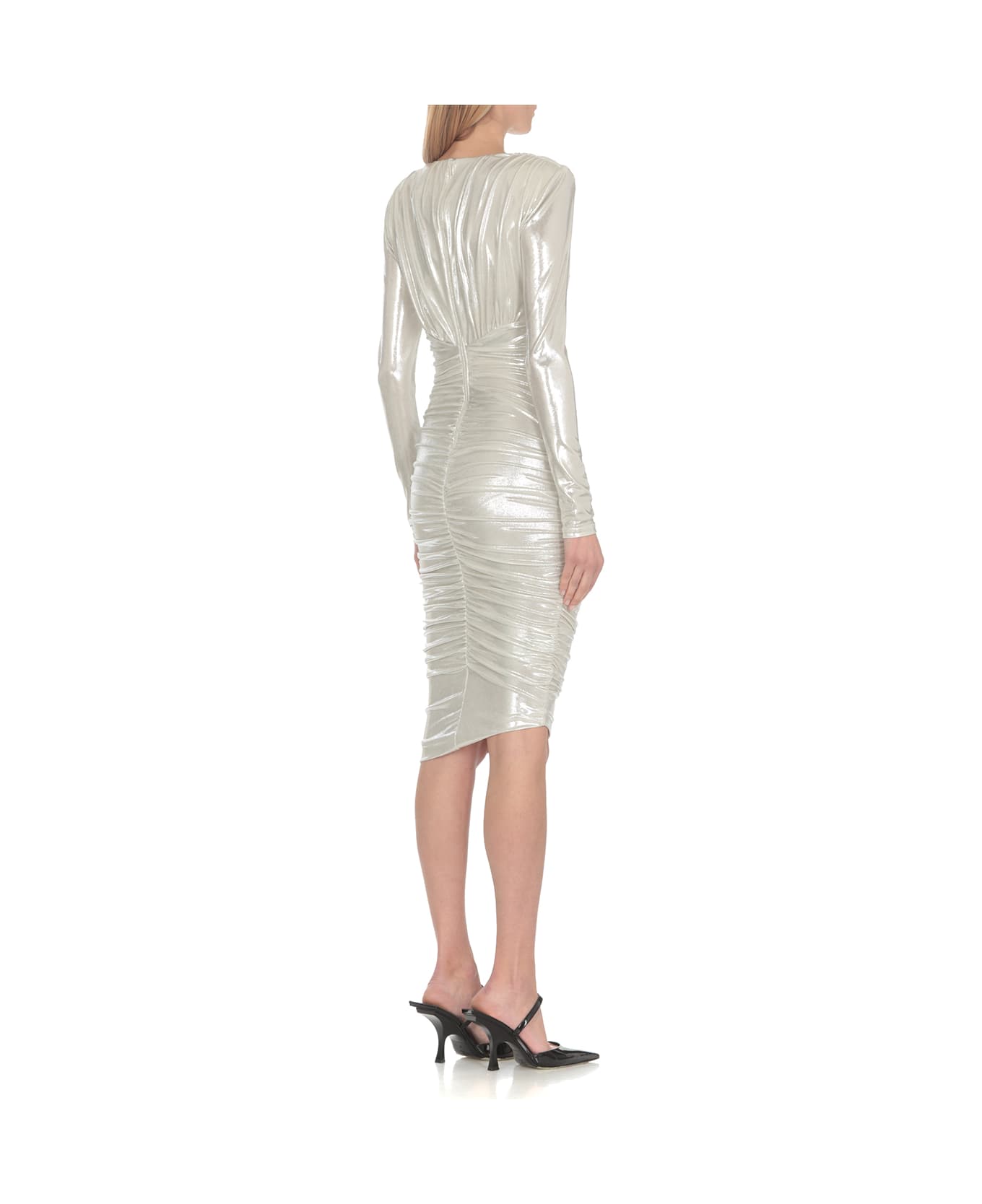 Pinko Alteo Dress - Silver