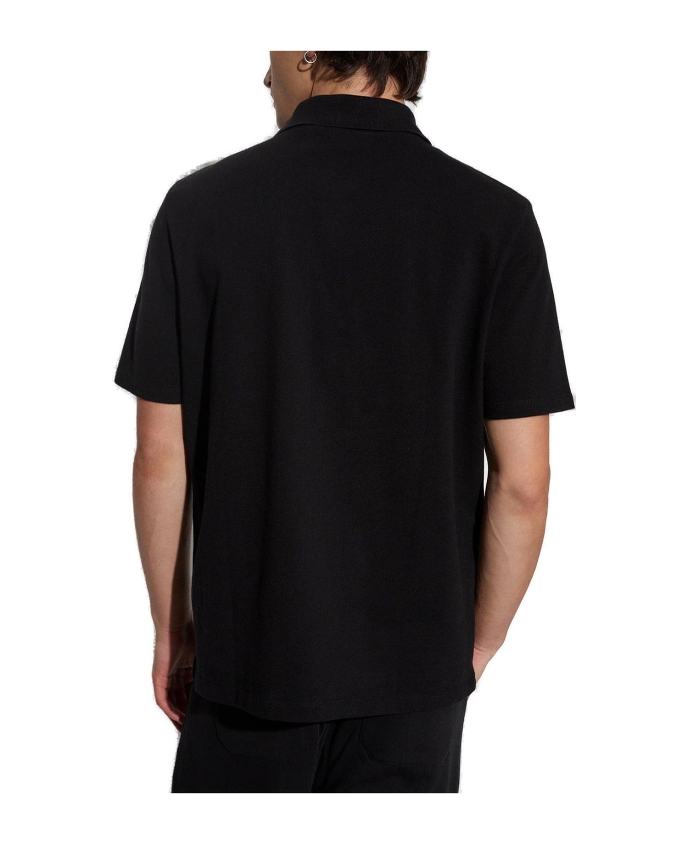 Balmain Oversize Half-zipped Polo Shirt