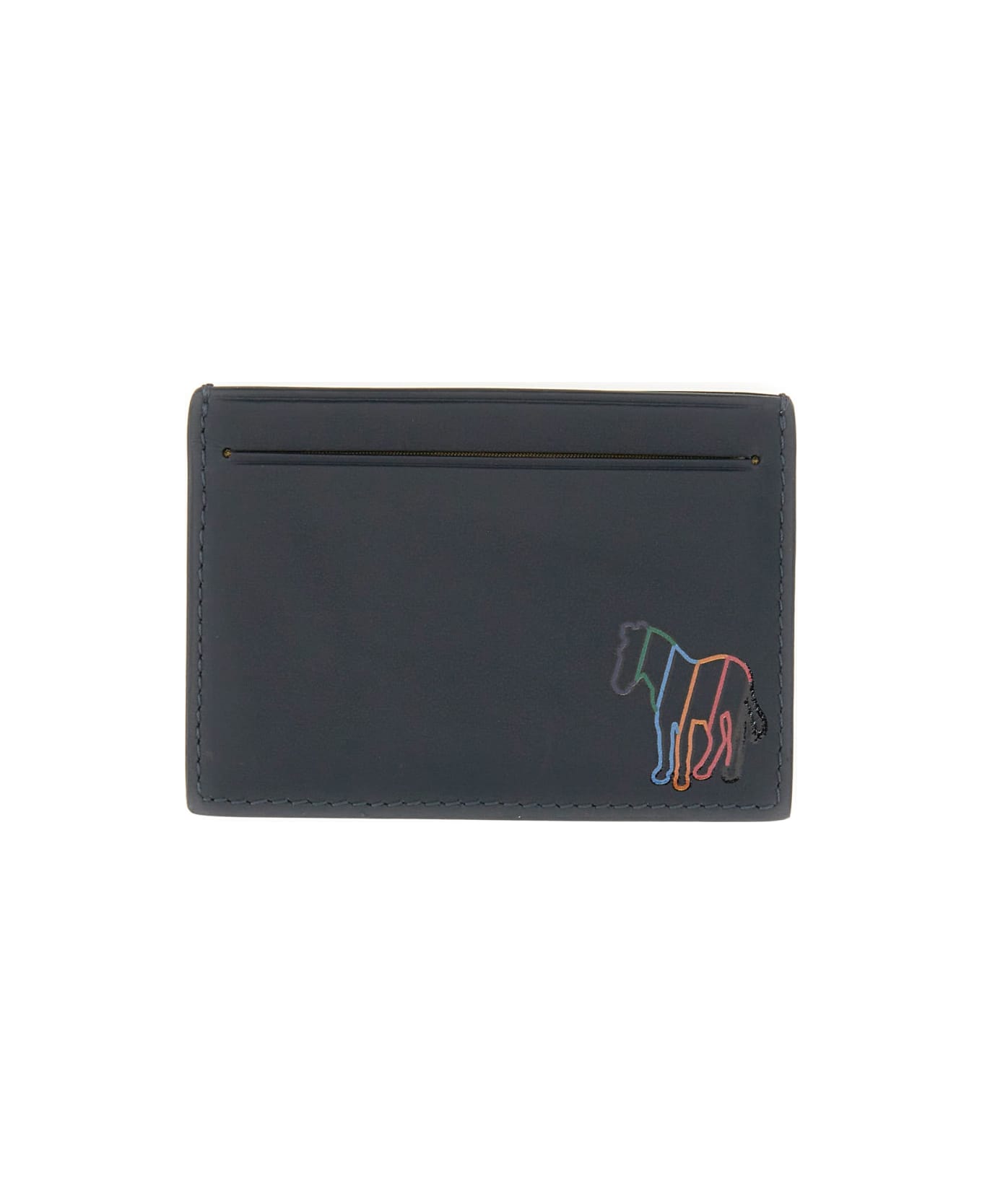 Paul Smith Leather Card Holder - BLUE