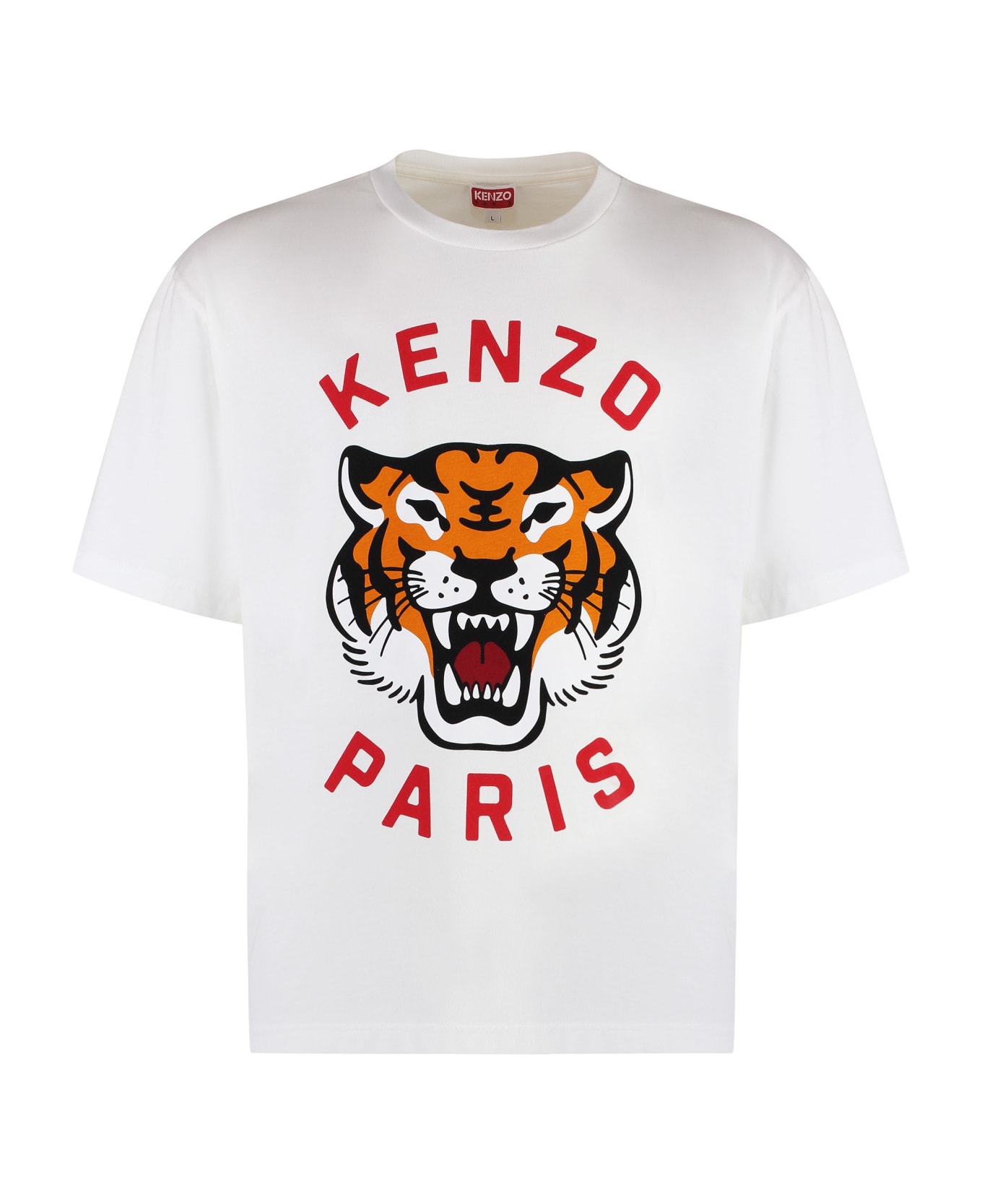 Kenzo Oversize Cotton T-shirt - White