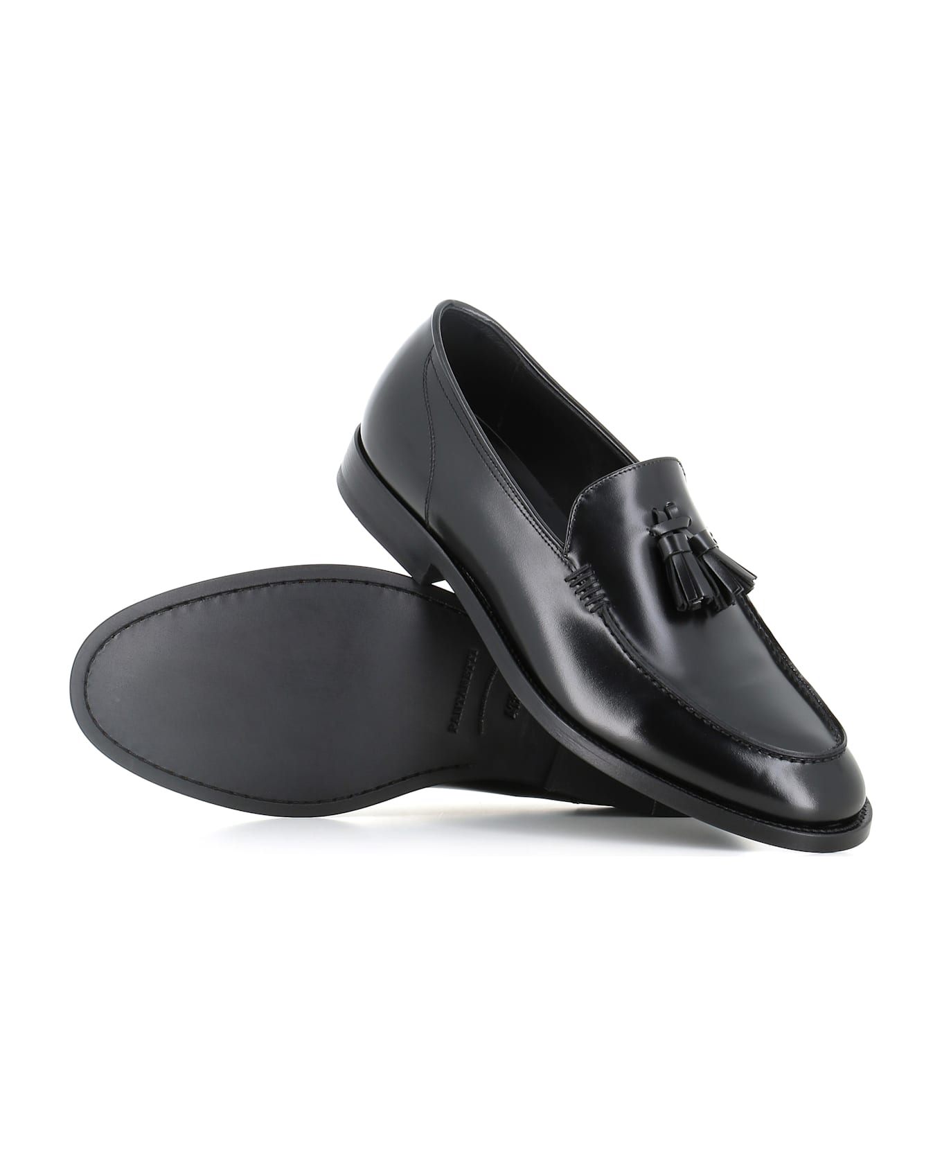 Pantanetti Tassel Loafer 18603b - Black