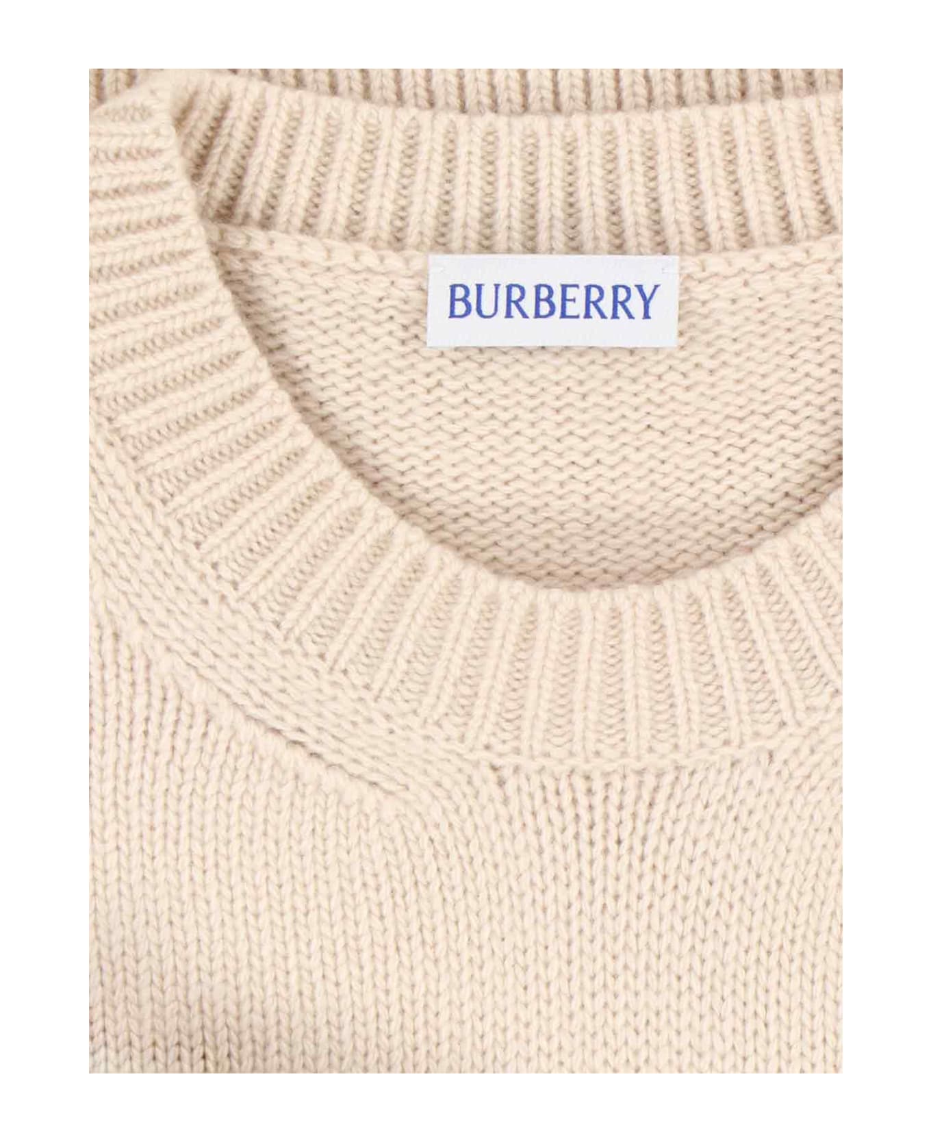 Burberry Wool And Cashmere Sweater - NUTMEG