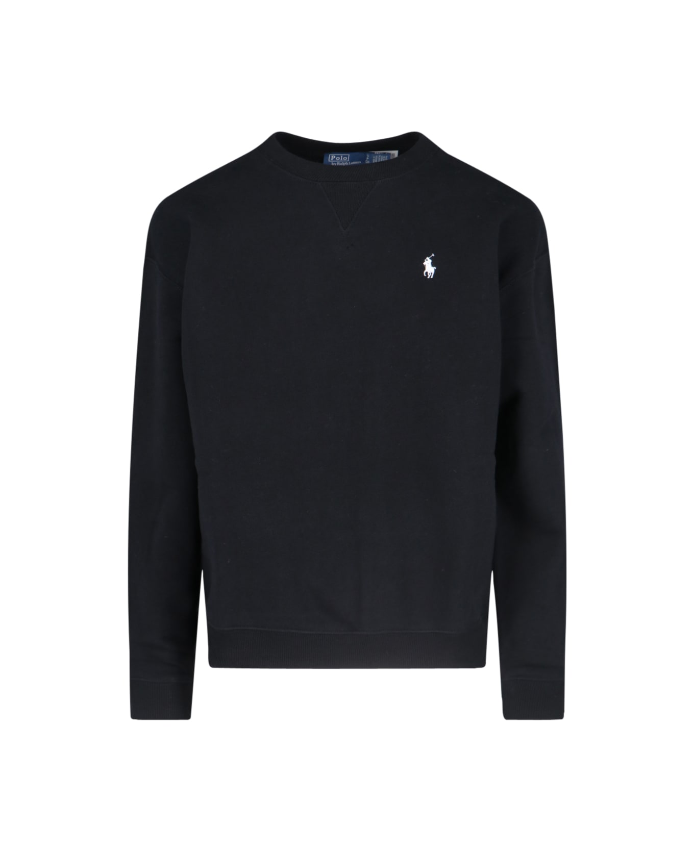 Polo Ralph Lauren Logo Crewneck Sweatshirt - Polo Black