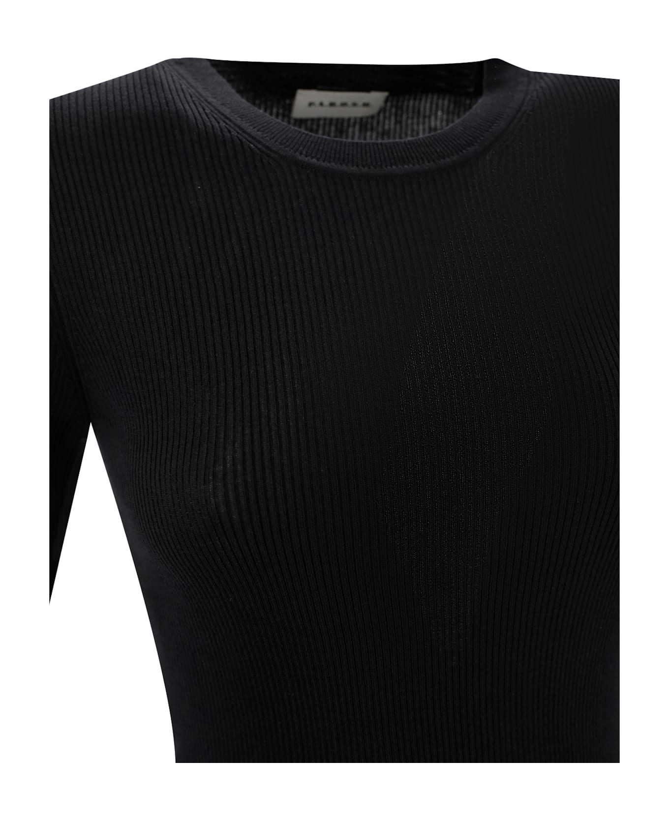 Parosh Cotton T-shirt - Black
