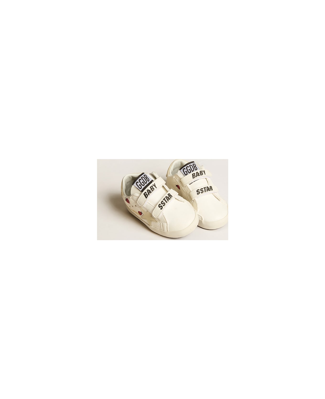 Golden Goose Baby School Sneakers - White シューズ