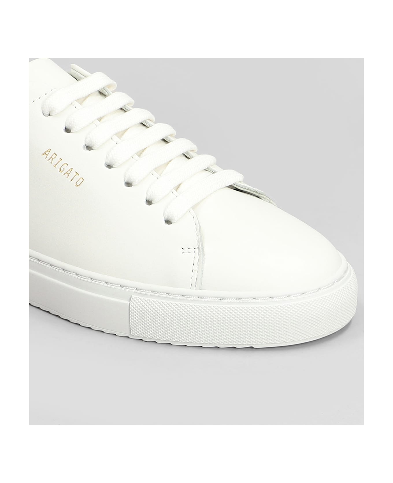Axel Arigato Clean 90 Sneakers In White Leather - white
