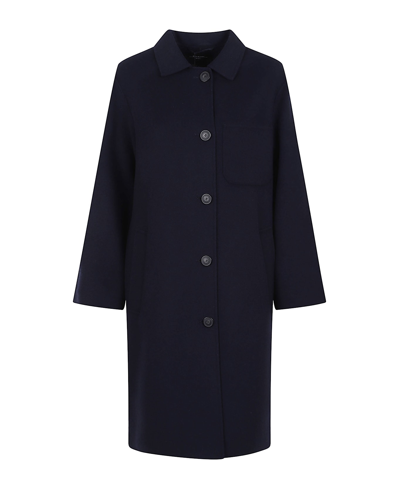 Weekend Max Mara Zenone Coat - Blu