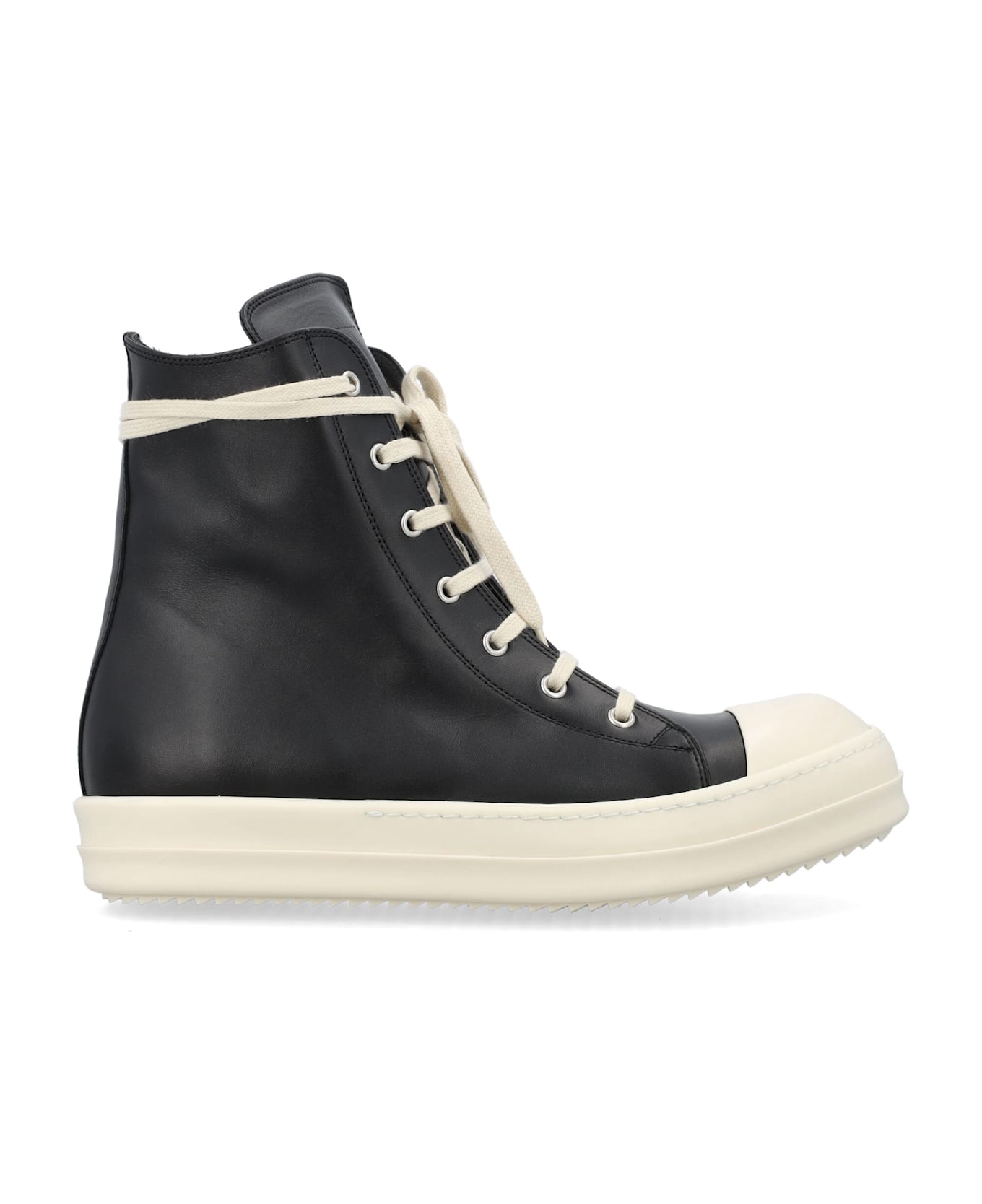 Rick Owens Sneakers - BLACK MILK MILK SOLE