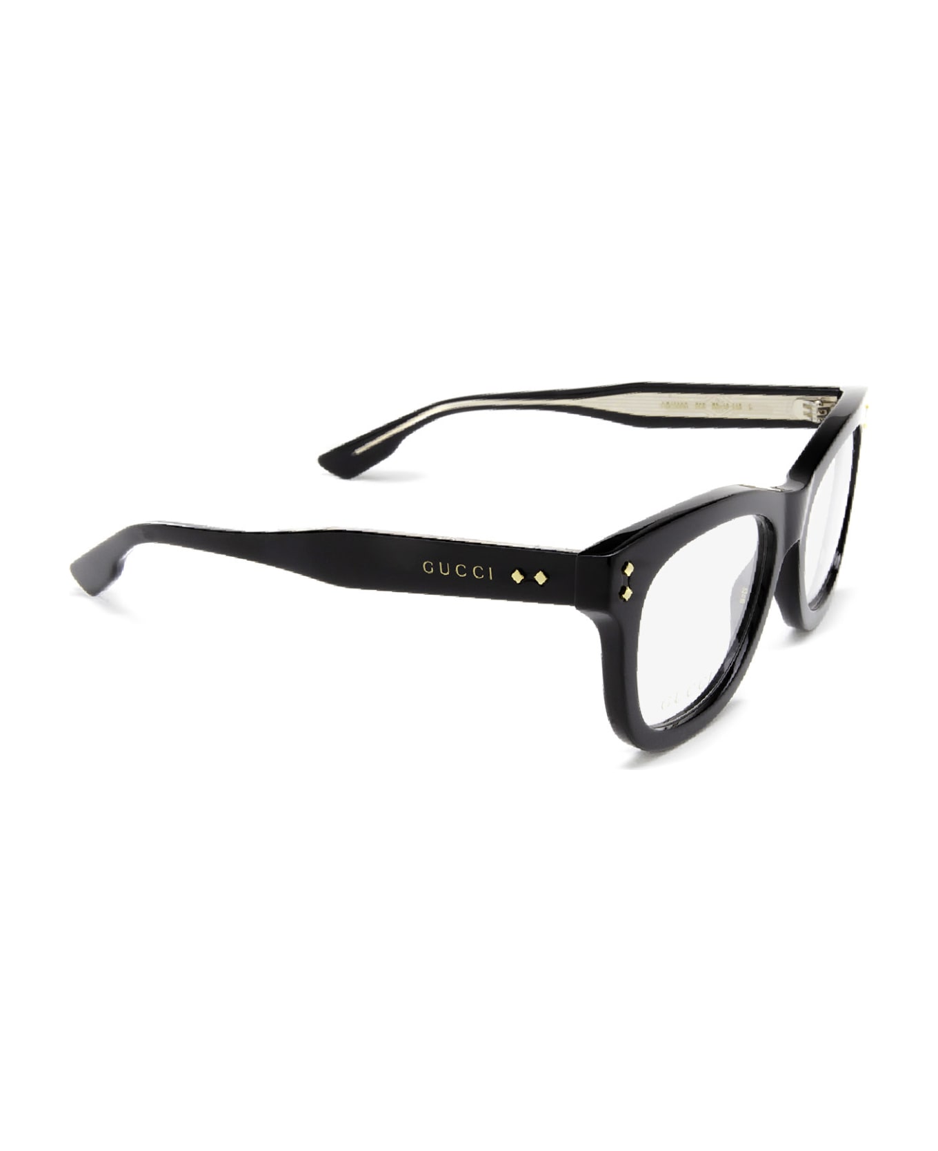 Gucci Eyewear Gg1086o Black Glasses - Black