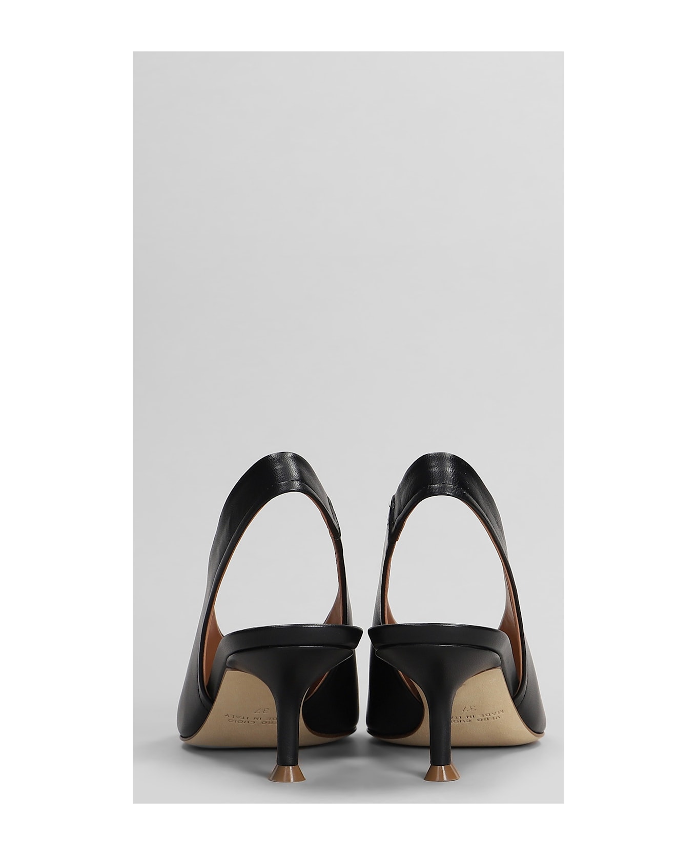 Lella Baldi Pumps In Black Leather - black