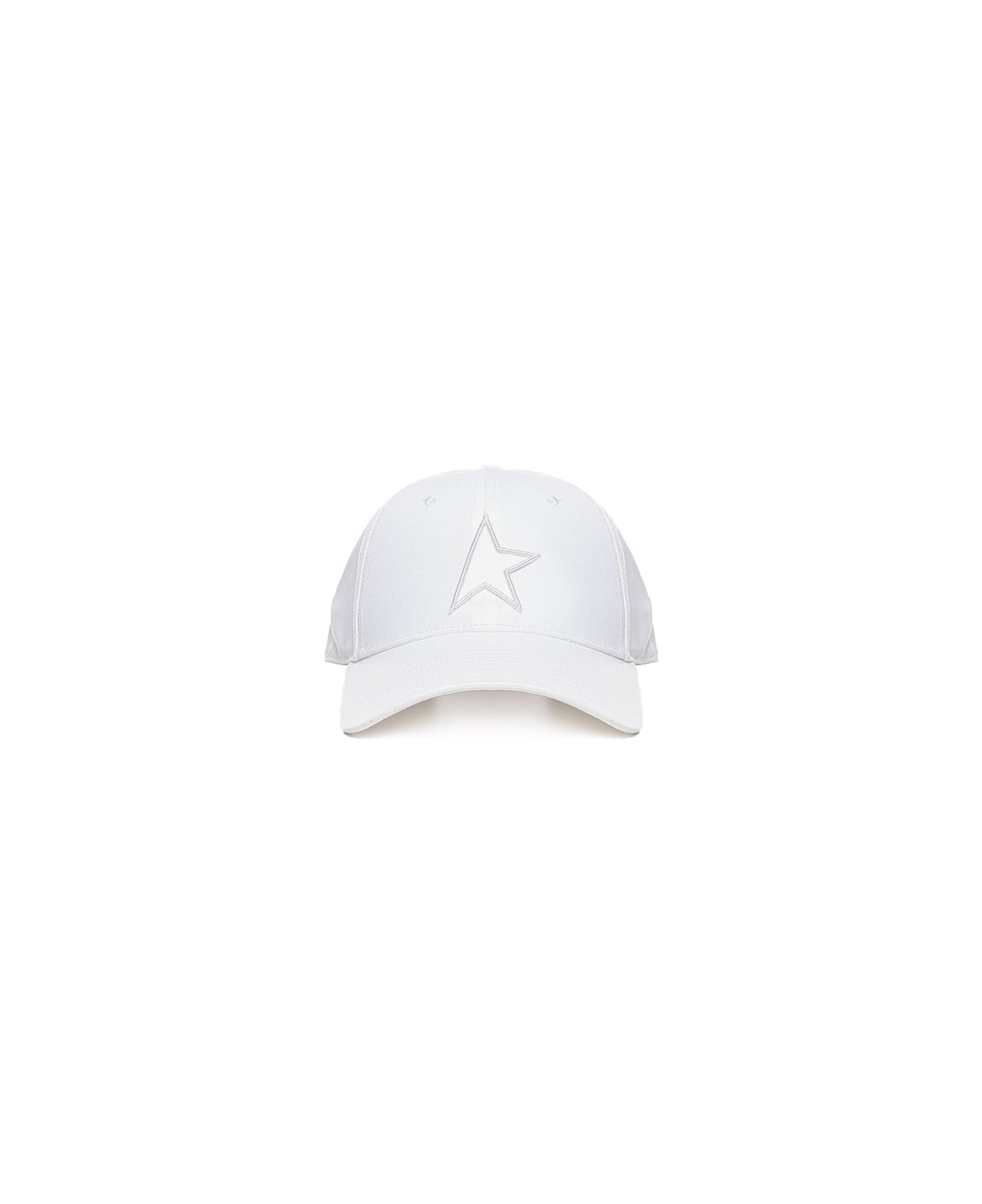 Golden Goose Baseball Cap - White 帽子
