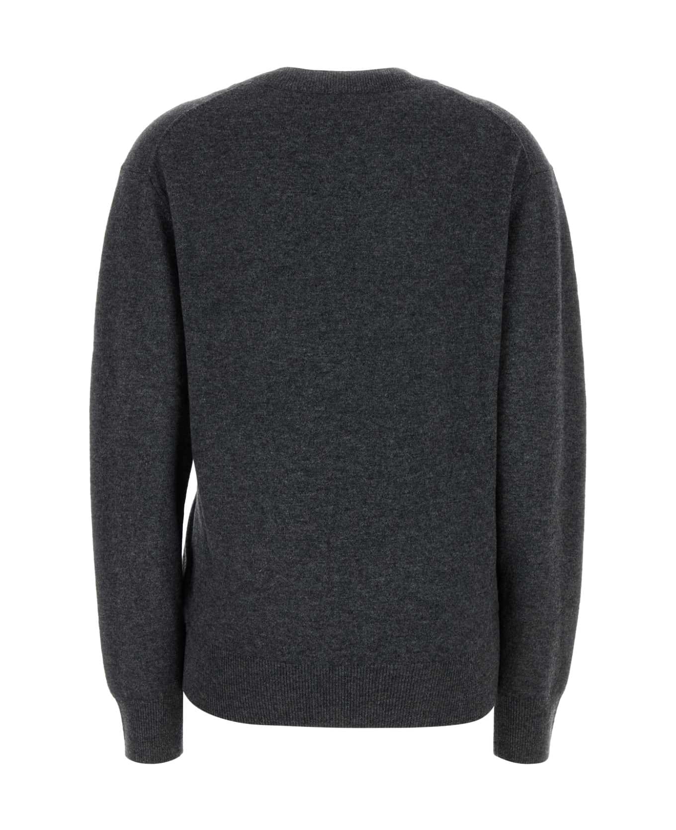 Isabel Marant Charcoal Wool Blend Ilaria Sweater - ANTHRACITE