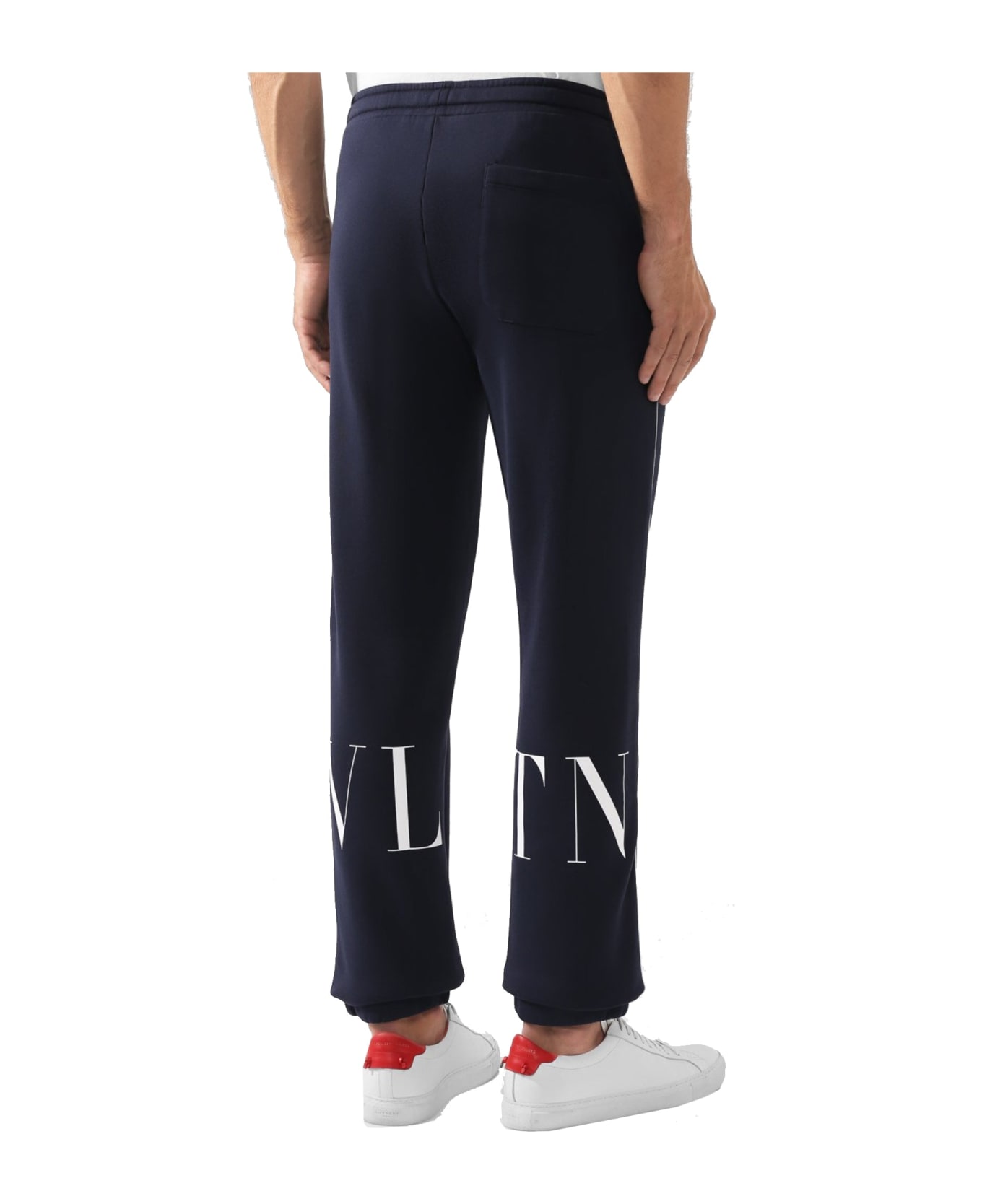 Valentino Logo Track Pants - Blue