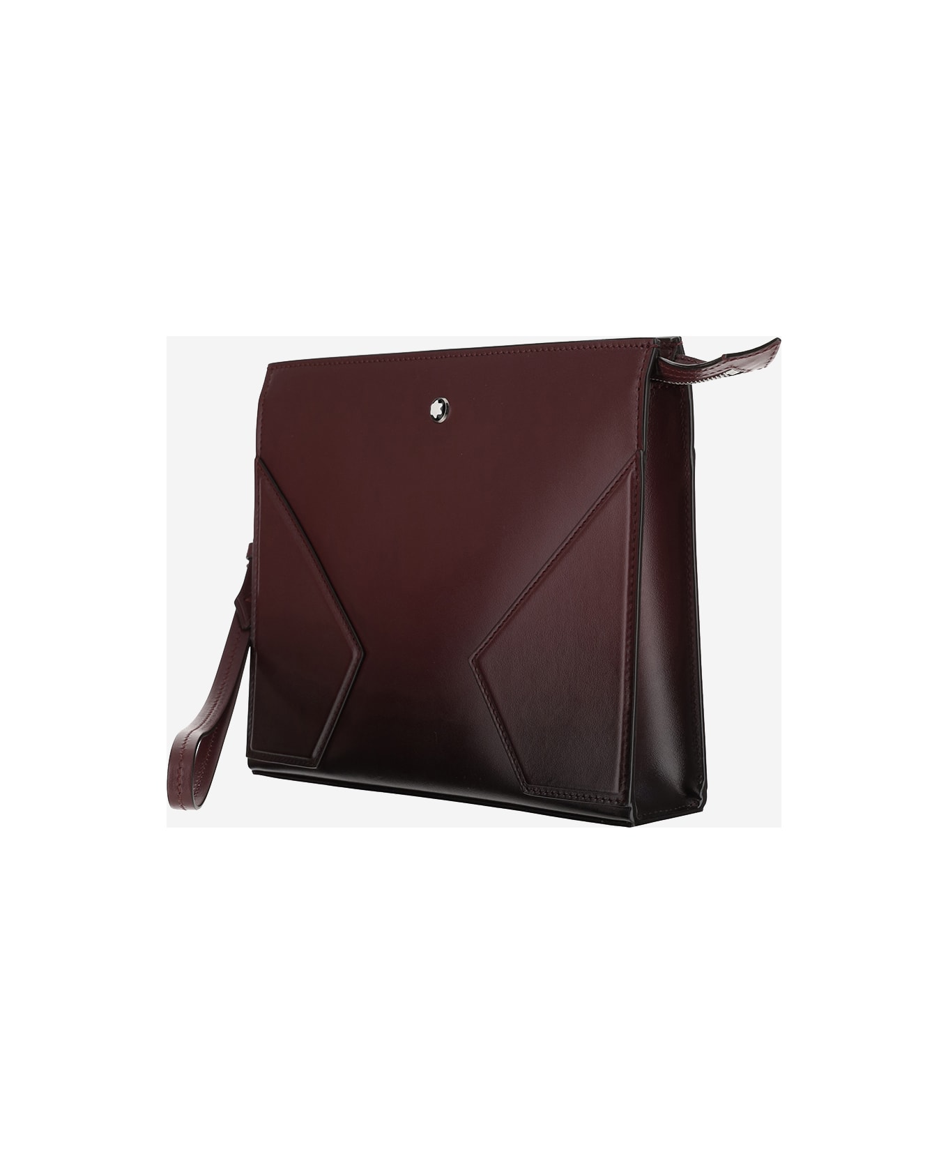 Montblanc Meisterstück Leather Clutch Bag - Bordeaux バッグ