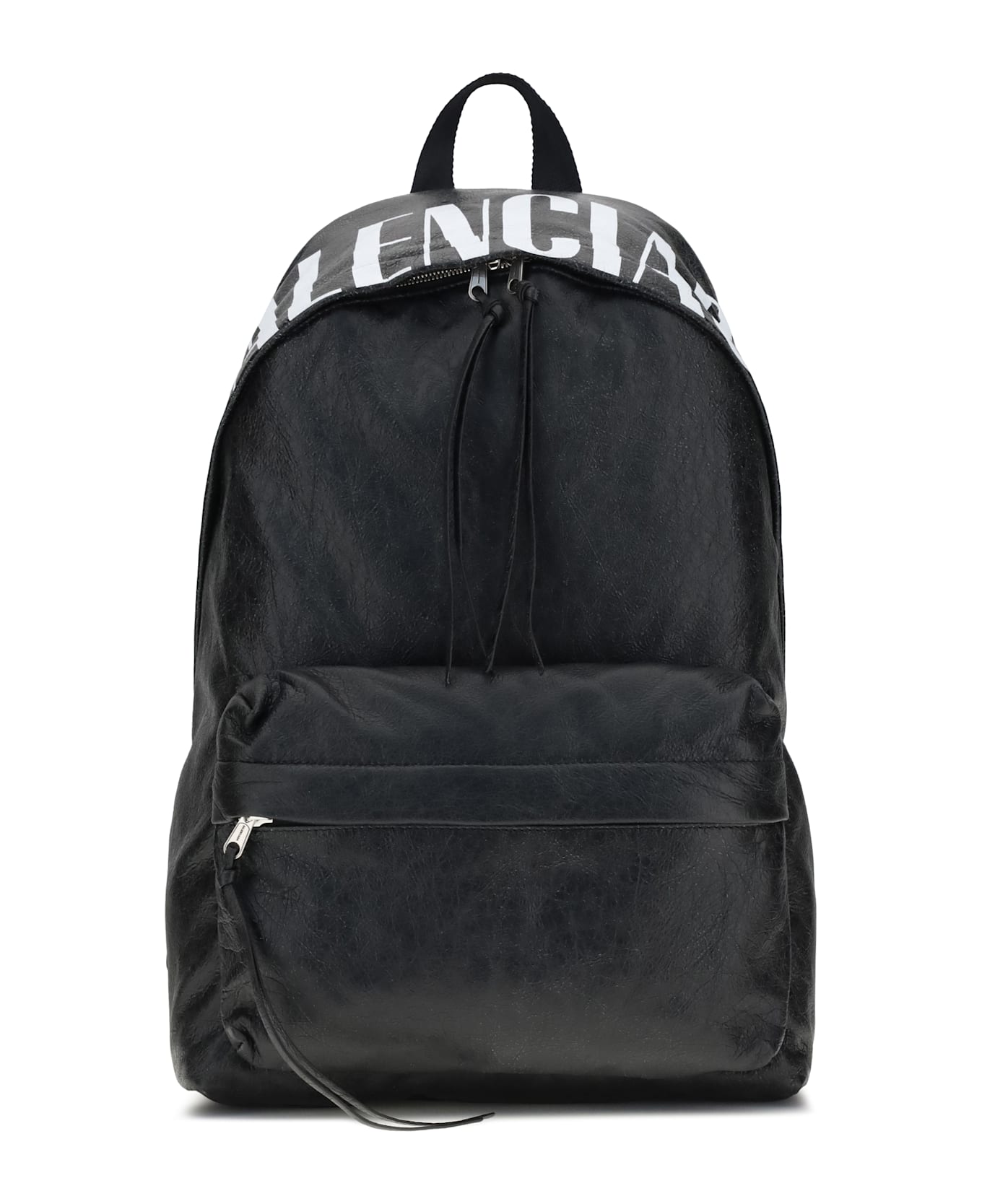 Balenciaga Crinkle Effect Backpack