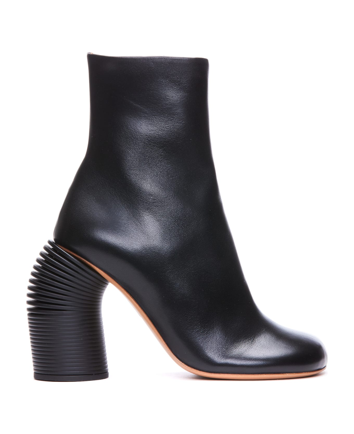 Off-White Spring Ankle Boots - Nero
