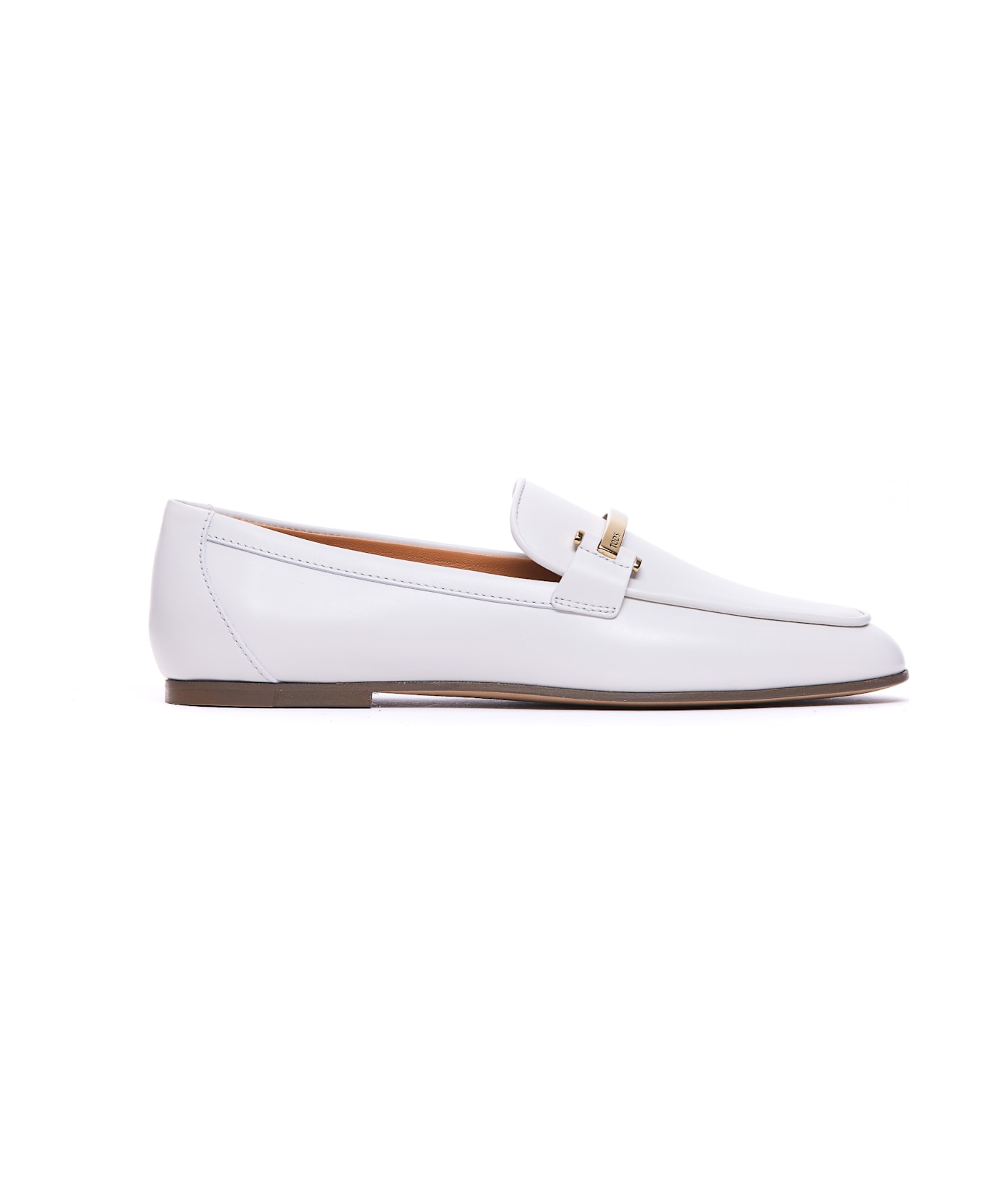 Tod
s Calfskin Moccasin - White