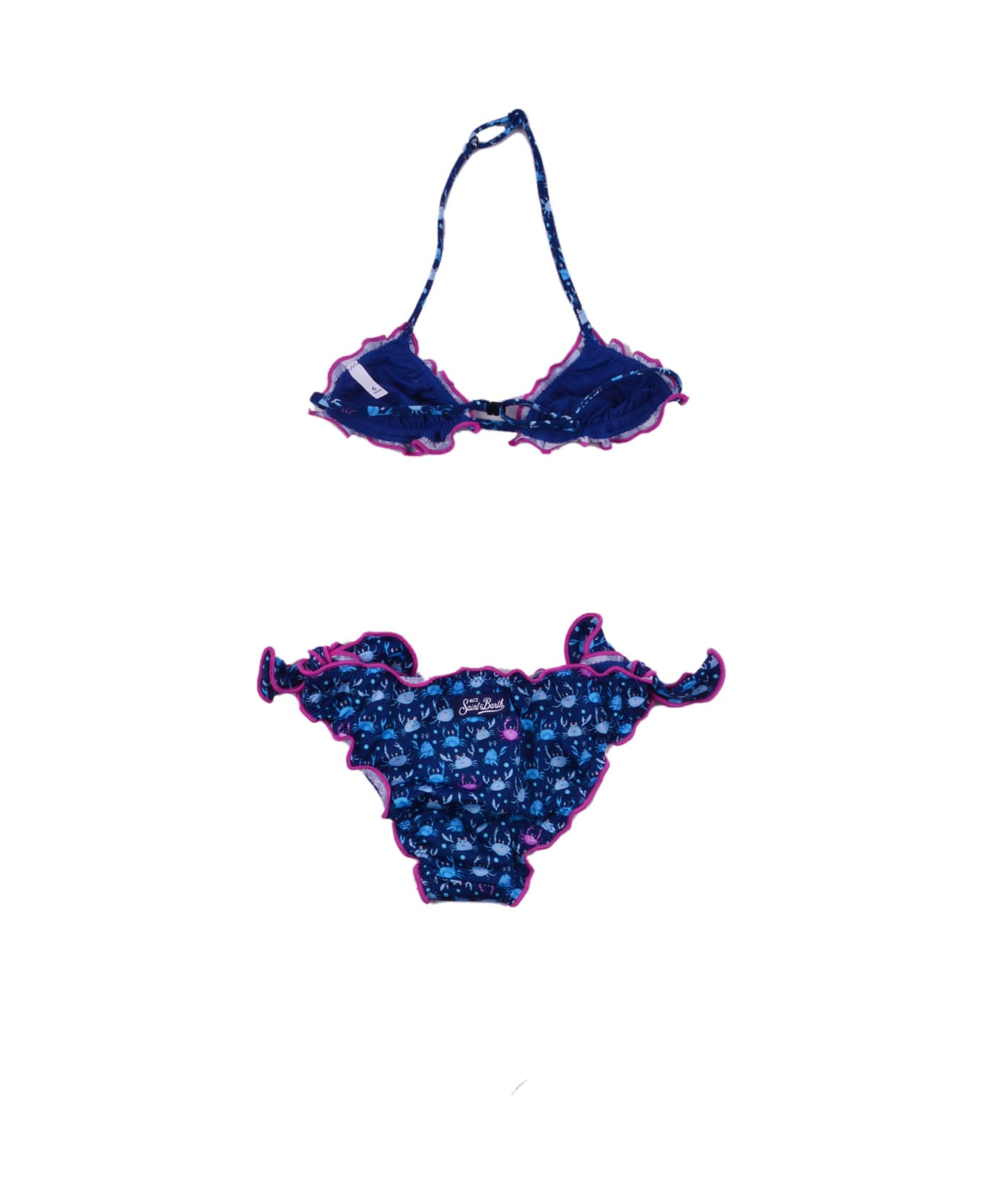 MC2 Saint Barth Bikini Swimsuit With Print - Blue