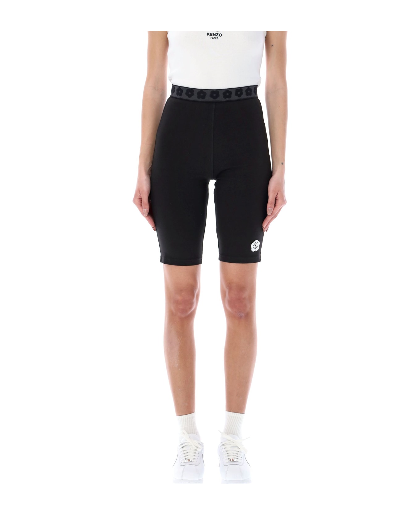 Kenzo Boke 2.0 Biker Shorts - BLACK
