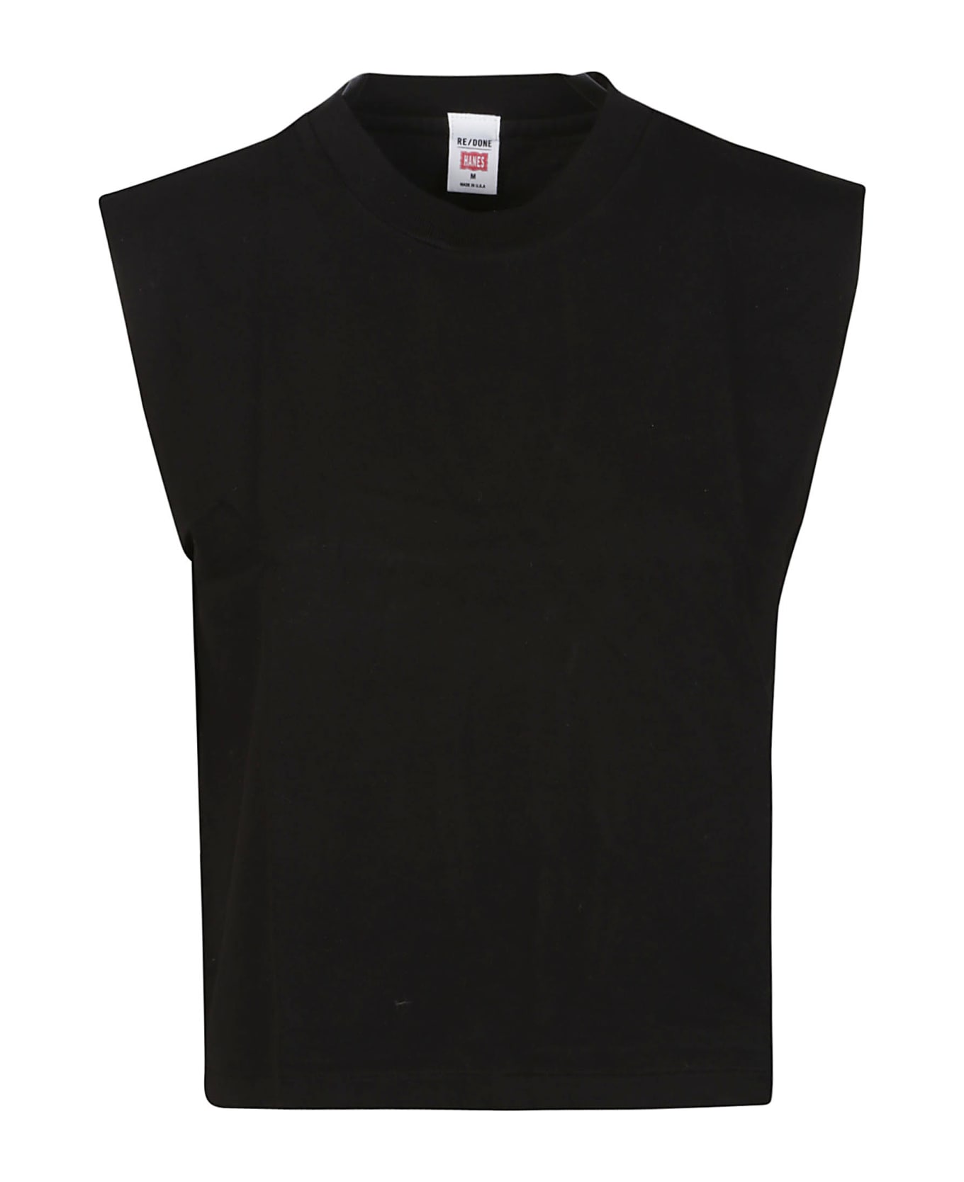 RE/DONE Baby Muscle Tank - Black