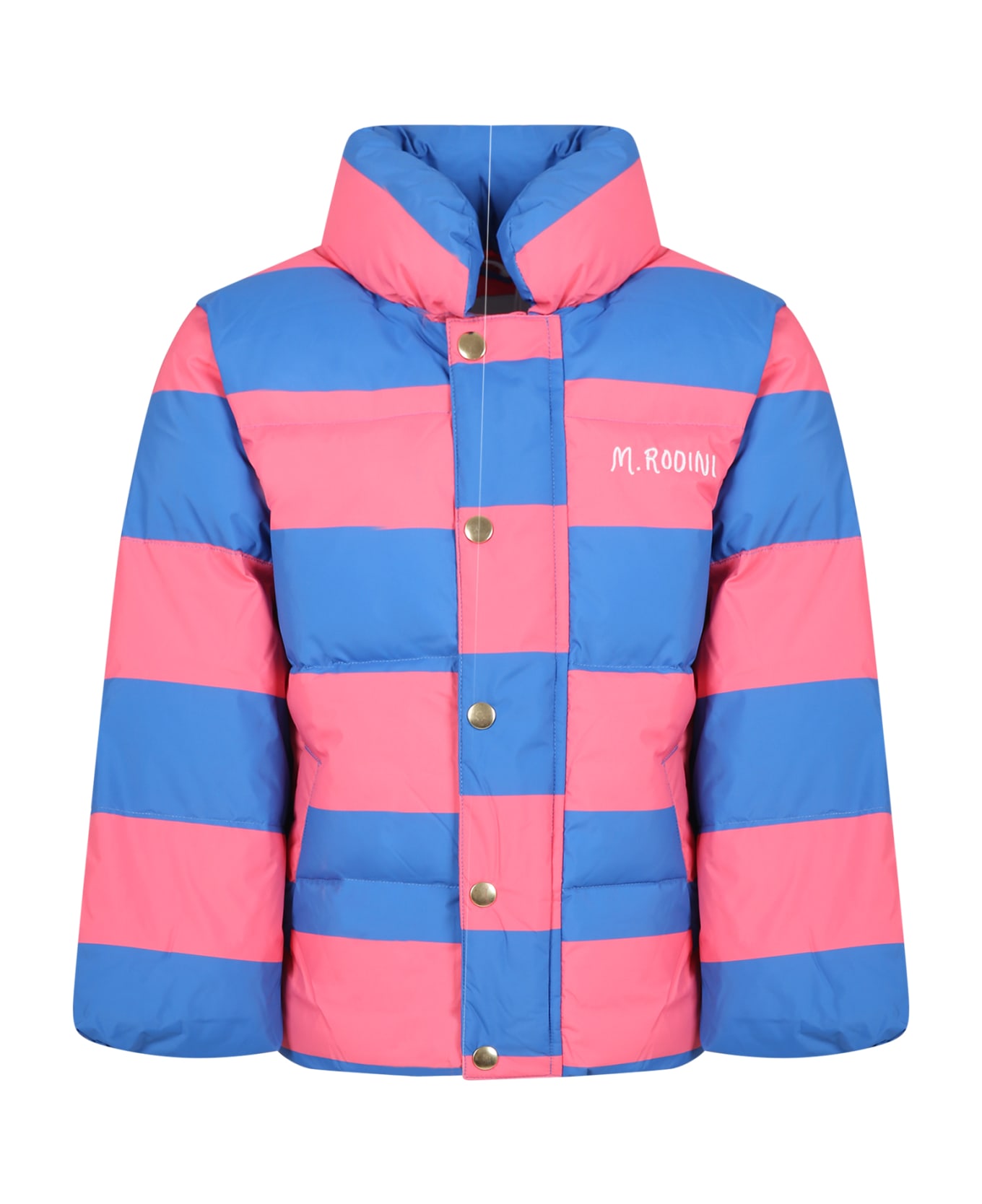 Mini Rodini Color-block Jacket For Girl - Multicolor