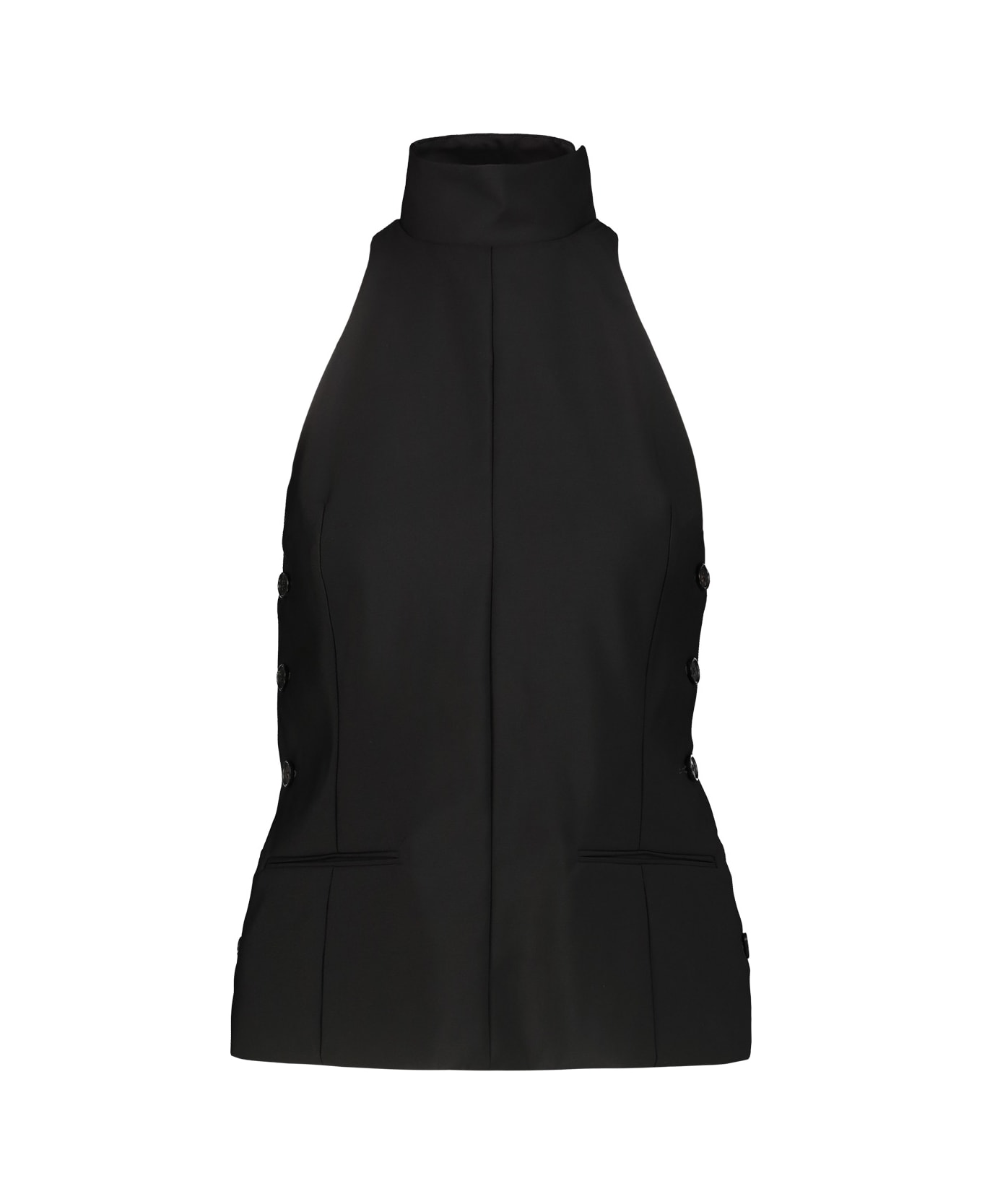 The Row Corine Top - Blk Black