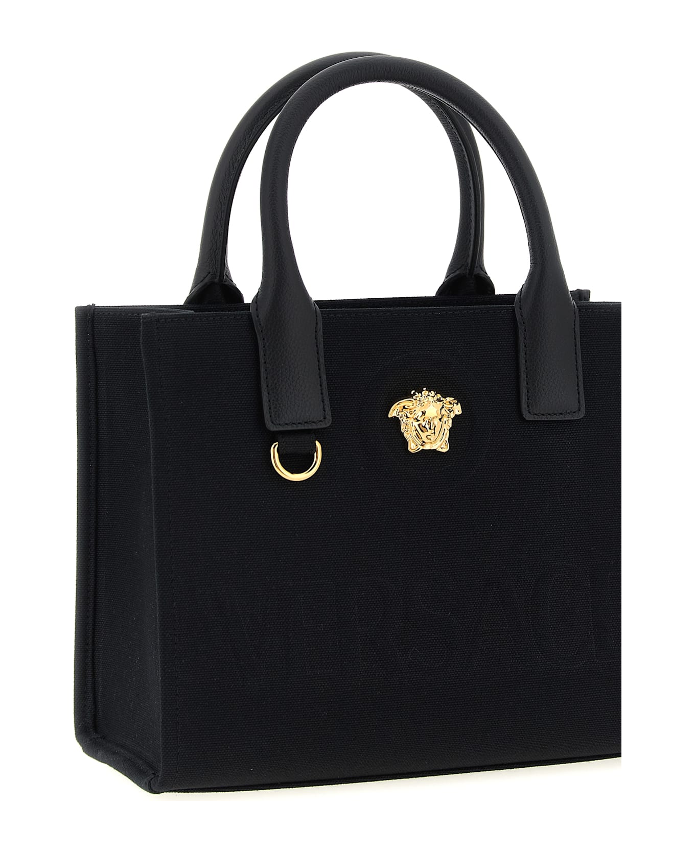 Versace 
la Medusa
 Mini Shopping Bag - Black  