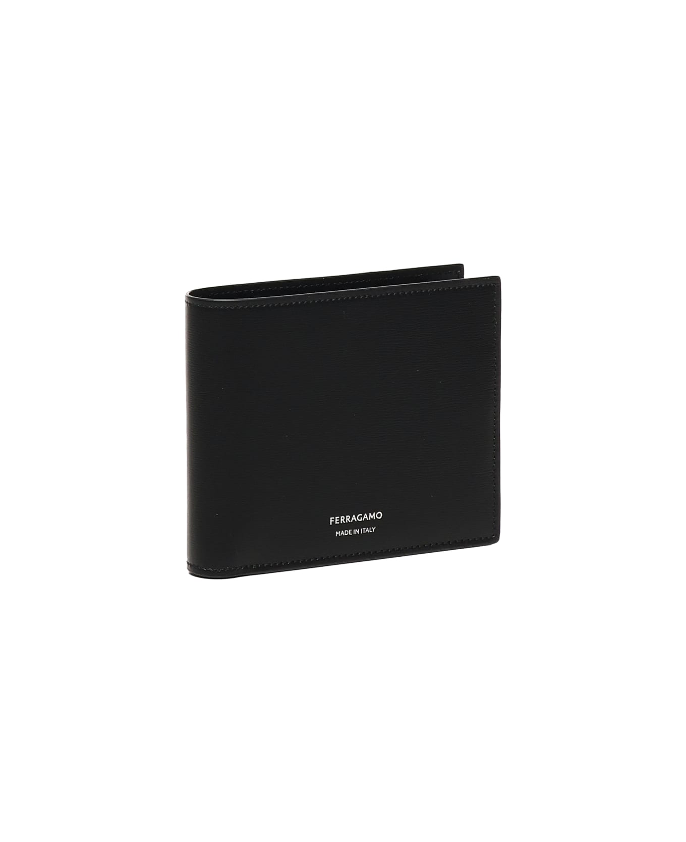Ferragamo Calfskin Wallet - Black