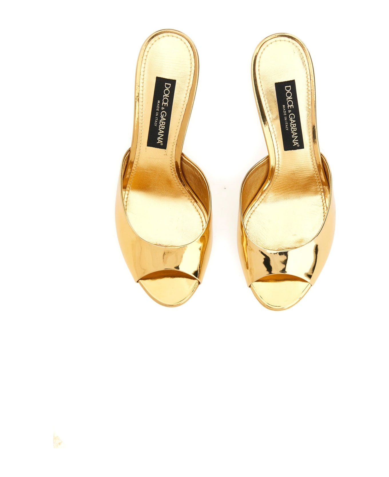 Dolce & Gabbana Mule Sandals - ORO