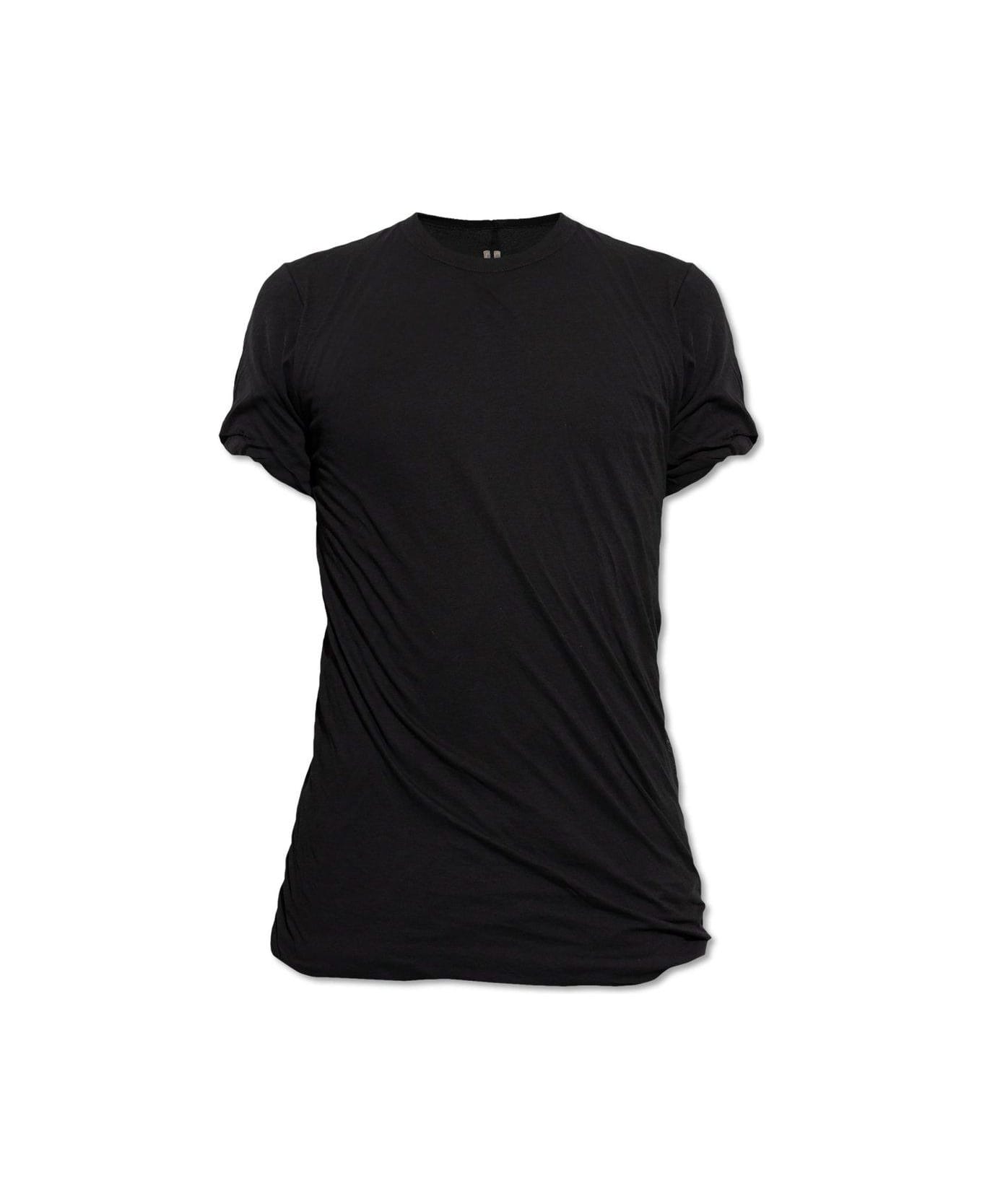 Rick Owens Hollywood Double Ss T-shirt - Nero