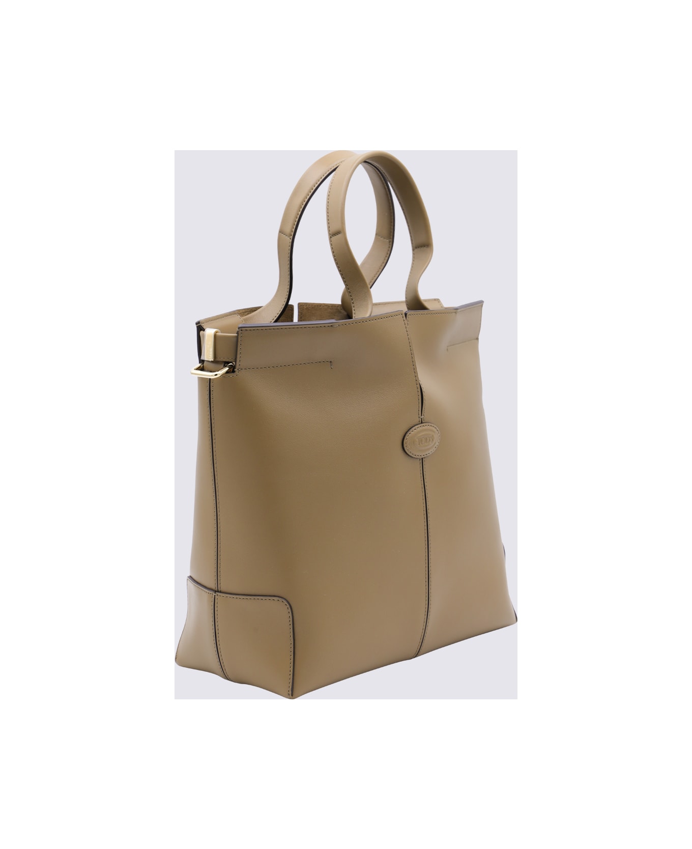 Tod
s Beige Leather Totes - LENTICCHIA