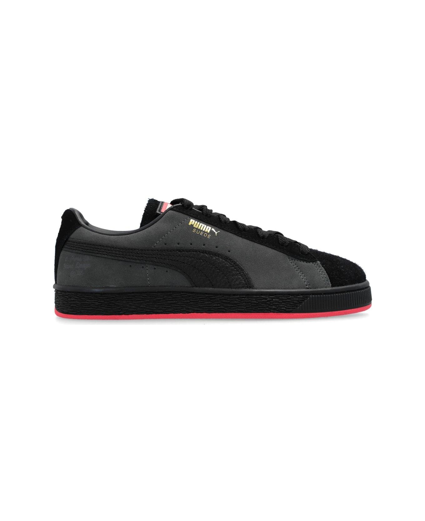 Puma X Staple Lace-up Sneakers - BLACK