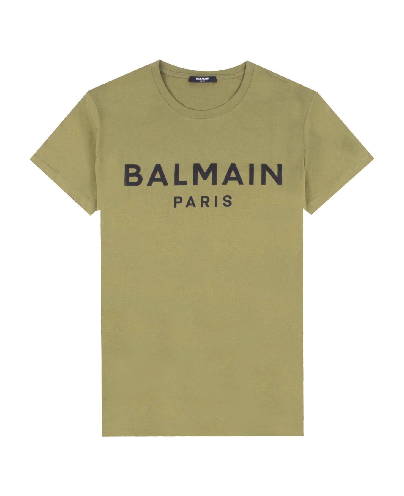 Balmain Cotton T-shirt - KAKI