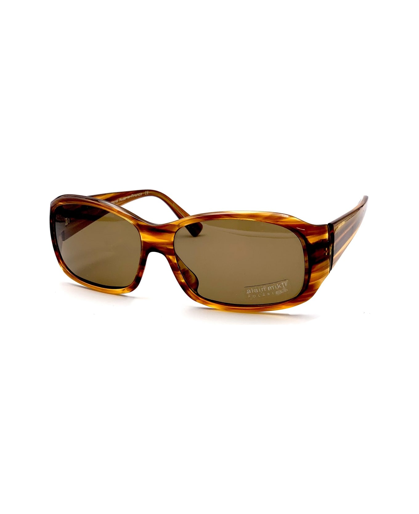 Alain Mikli A0465 Pact Polarizzato Sunglasses - Marrone サングラス