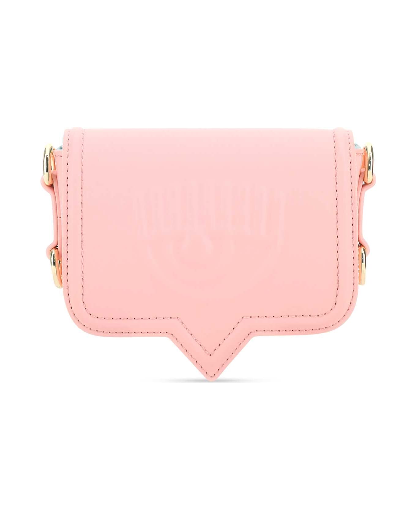 Chiara Ferragni Pink Synthetic Leather Mini Eyelike Crossbody Bag - FAIRYTALE
