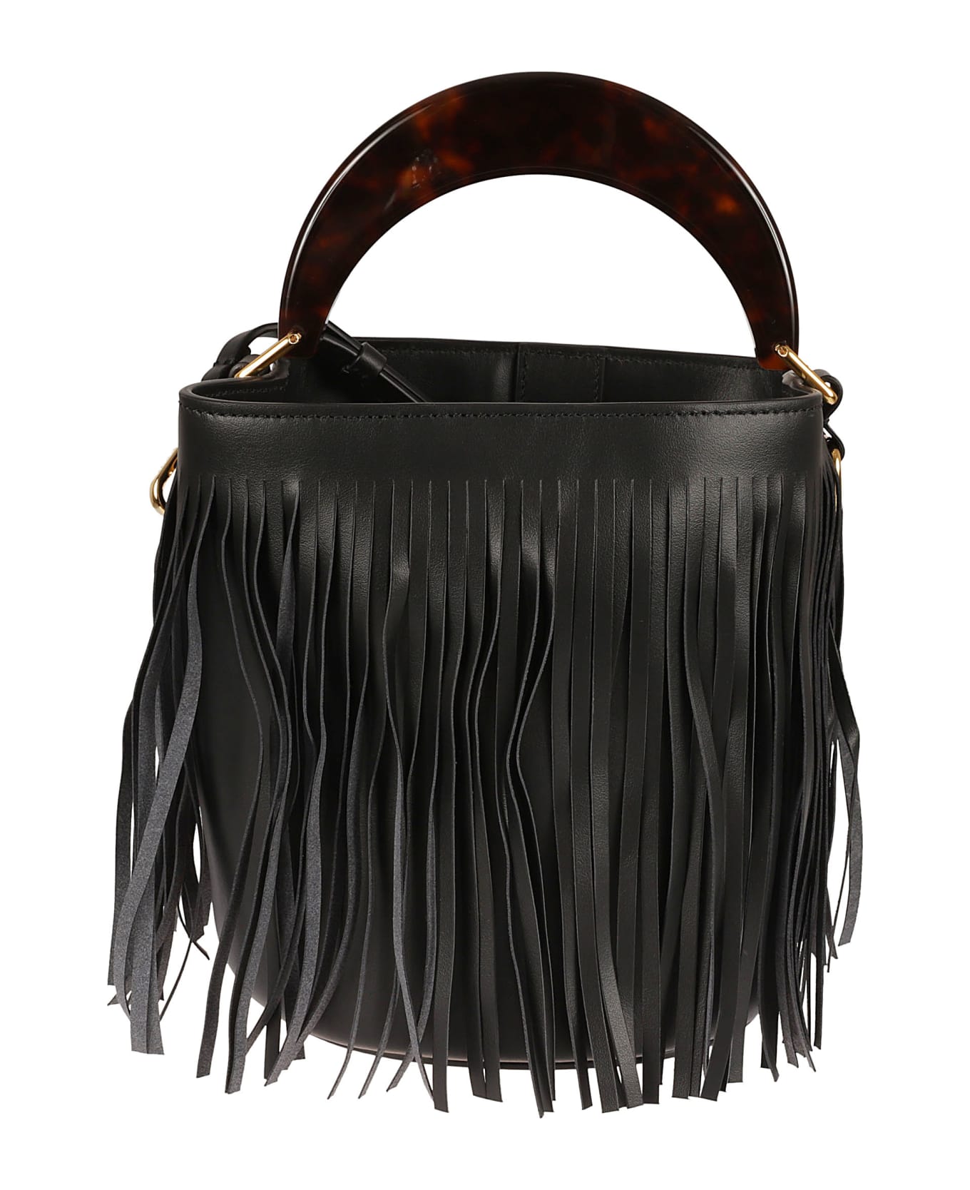 MARNI ロコフリントフティ FUMU0067PEUSCV83 CUN99 Marni Fringed Tote | italist