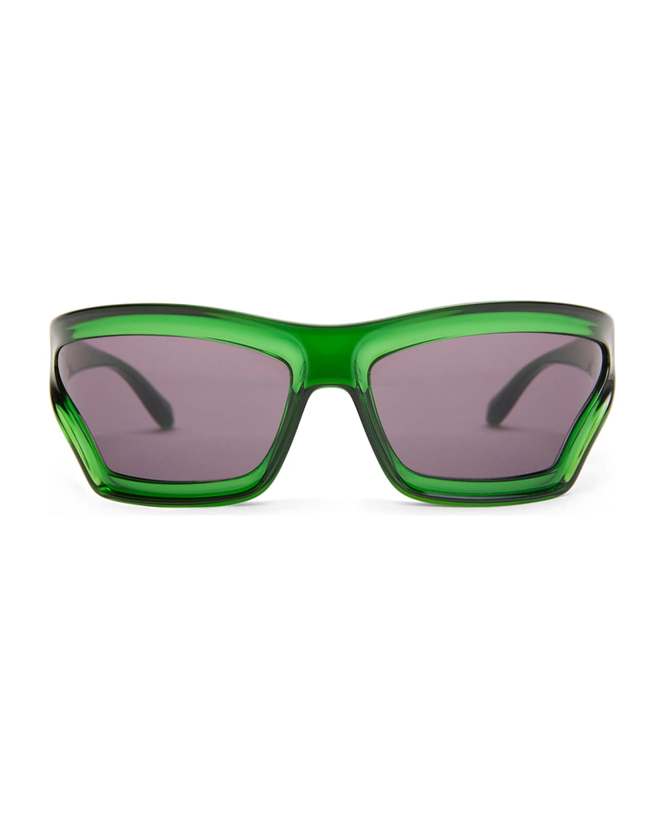 Loewe Arch Mask - Transparent Green Sunglasses - green