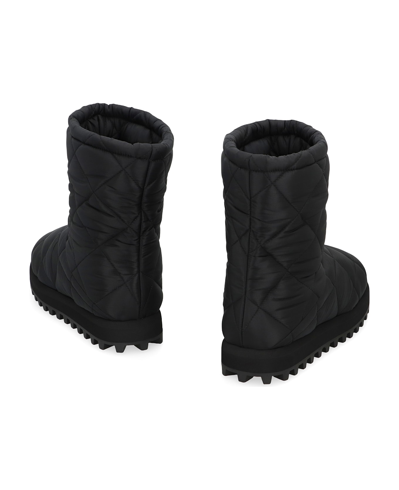 Dolce 
Gabbana Quilted Nylon Boots