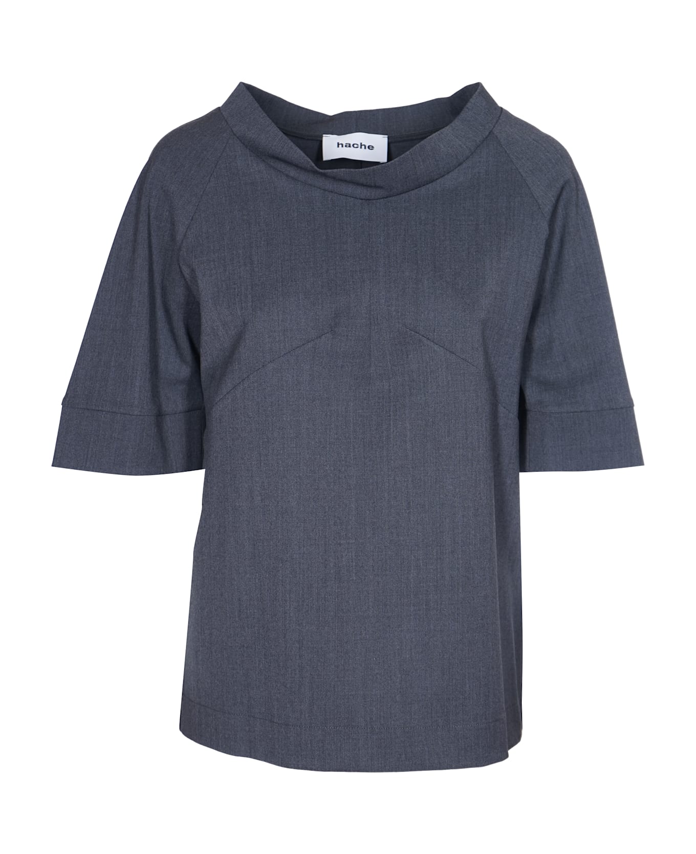 Hache Boat Neck Shirt