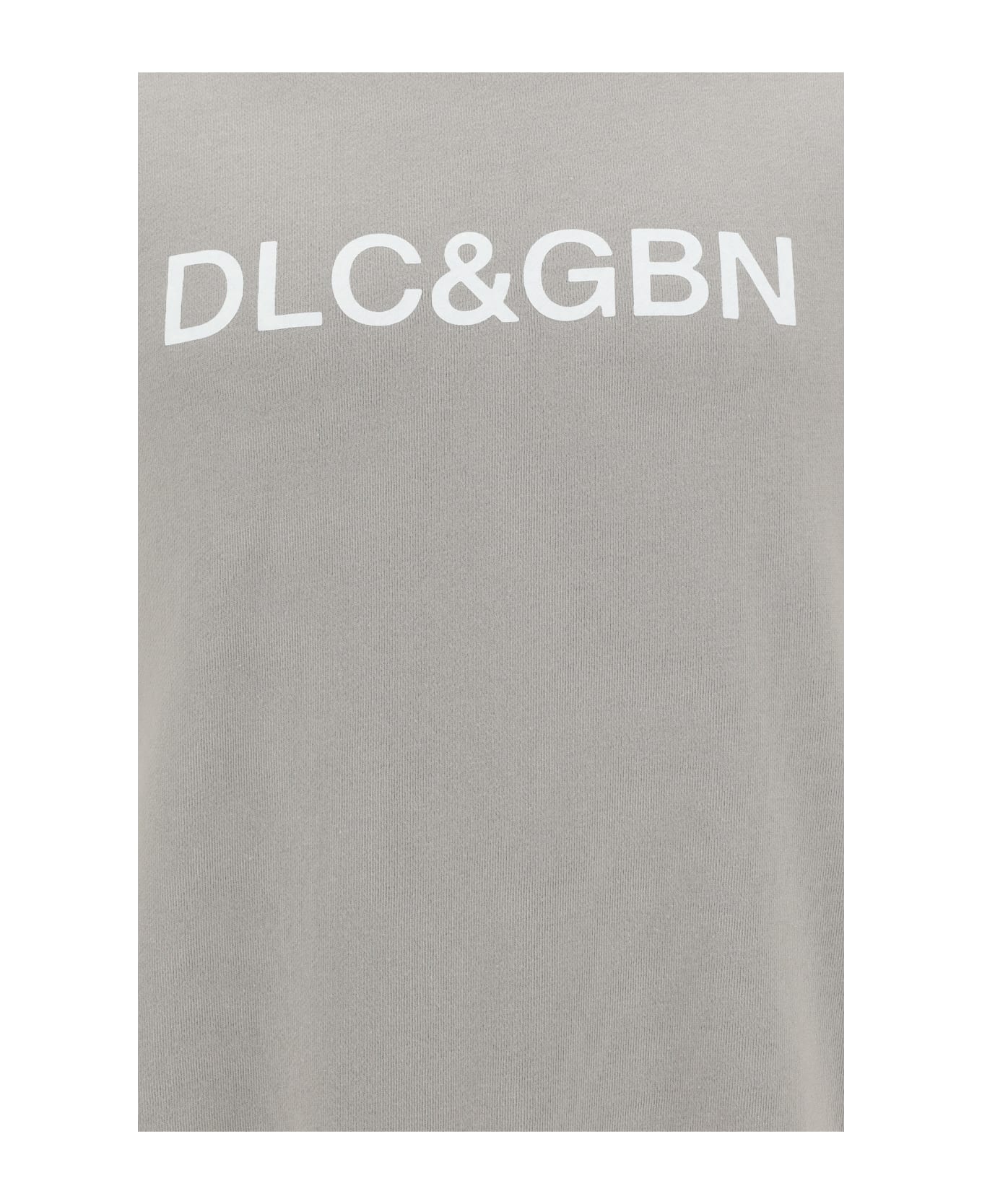 Dolce & Gabbana Logo Print Sweatshirt - Grigio Chiaro フリース