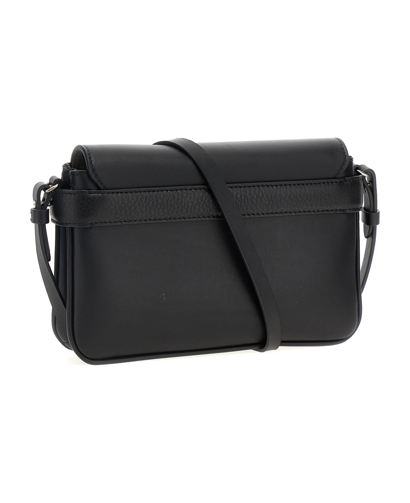 Brunello Cucinelli 'belt Detail' Crossbody Bag - Black  